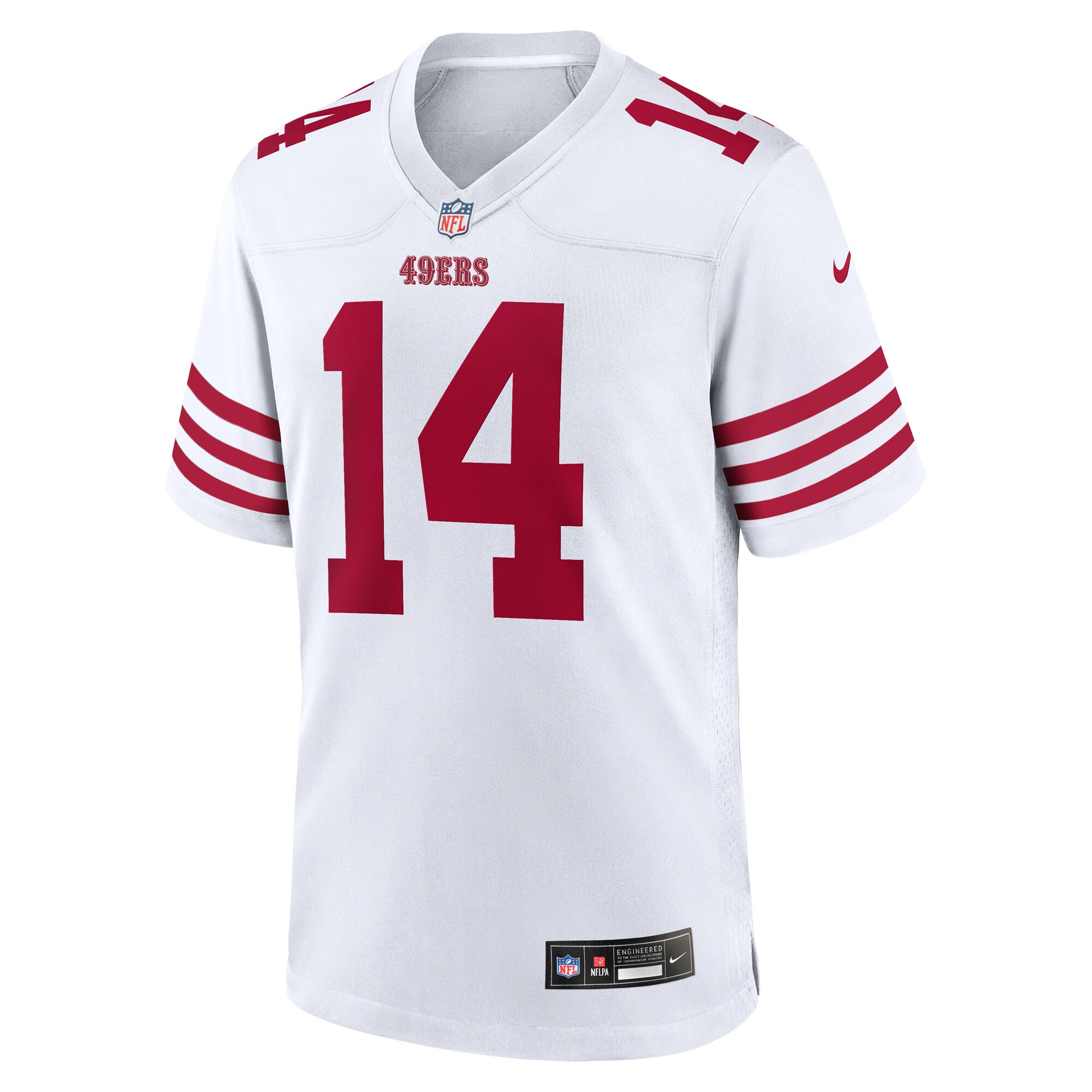 Ricky Pearsall San Francisco 49ers White Game Jersey -  White