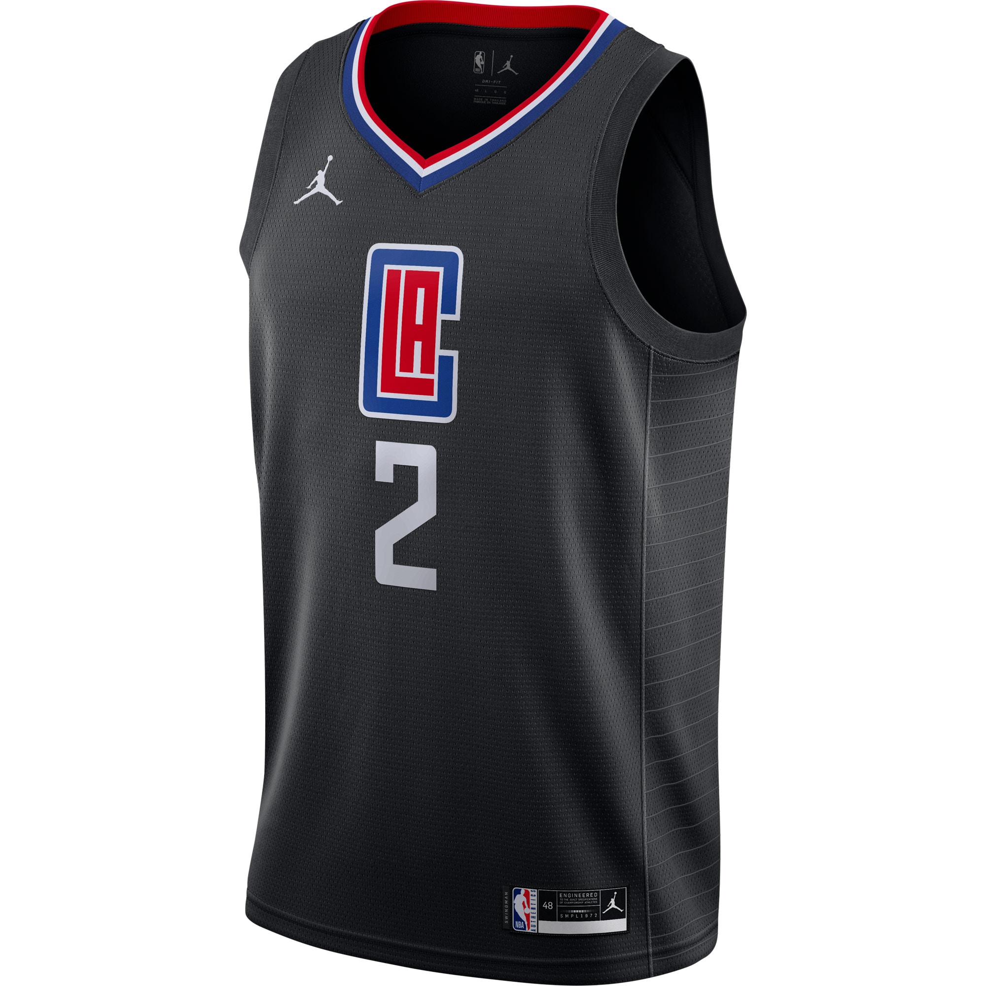 Kawhi Leonard LA Clippers  2020/21 Swingman Jersey - Statement Edition - Black
