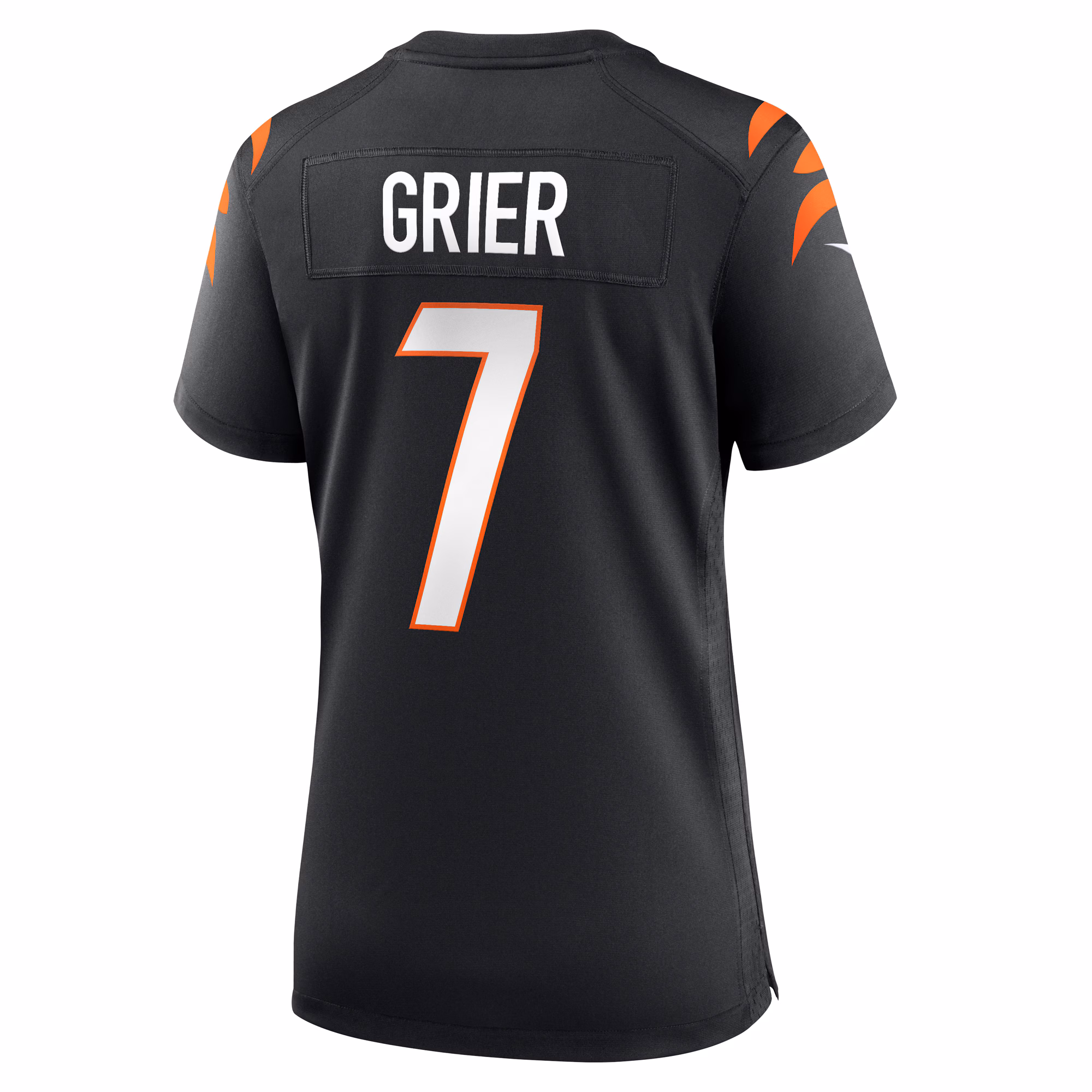 Will Grier Cincinnati Bengals Women's Team Game Jersey -  Black