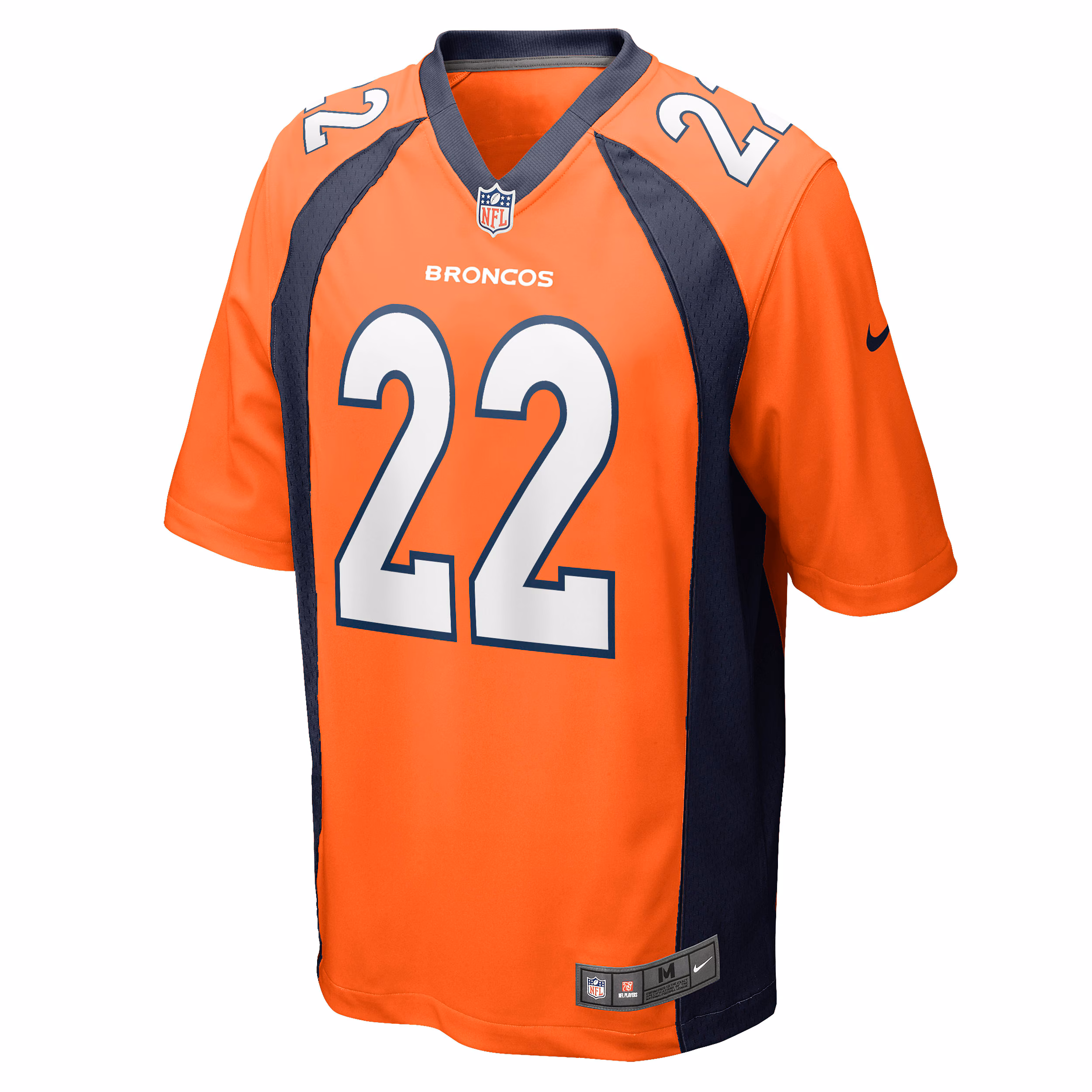 Kareem Jackson Denver Broncos Game Jersey - Orange