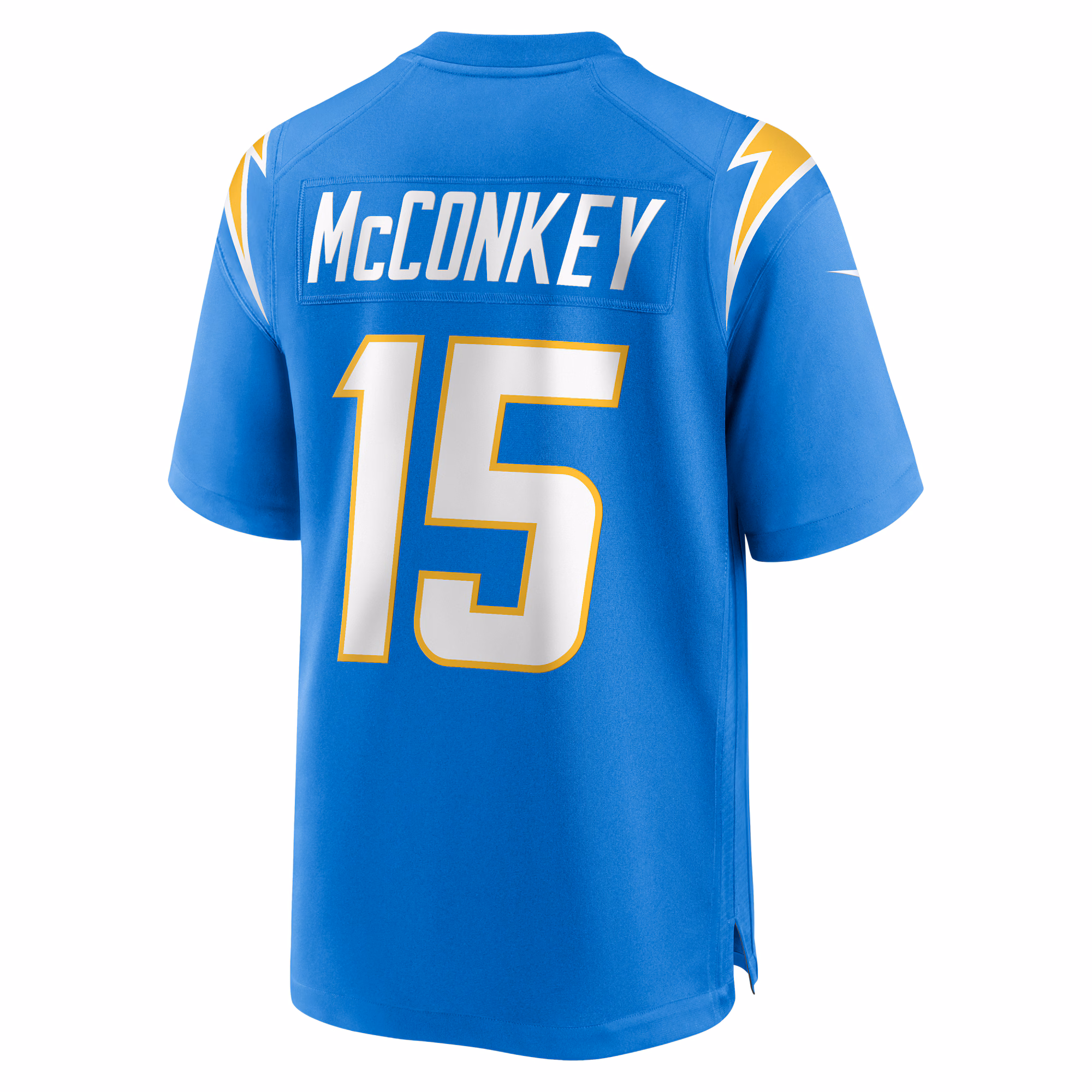 Ladd McConkey Los Angeles Chargers 2024 NFL Draft Player Game Jersey - Powder Blue