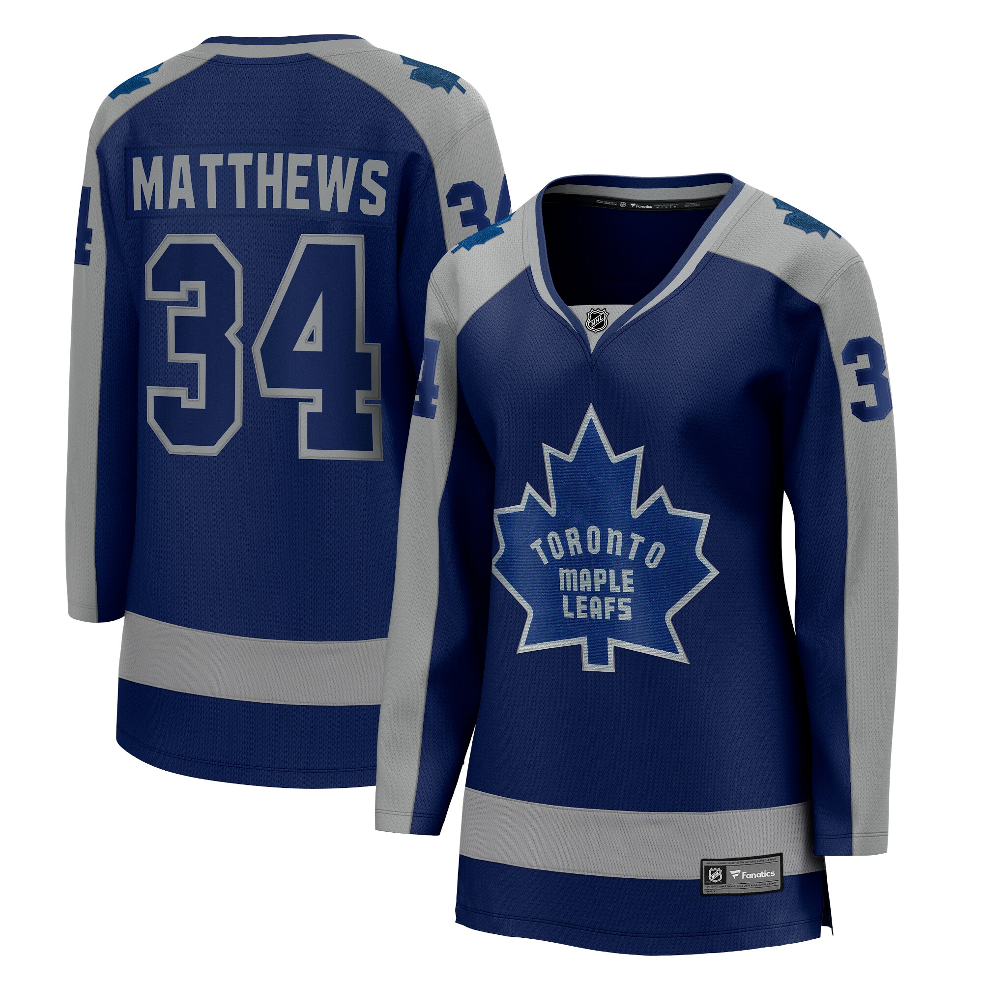 Auston Matthews Toronto Maple Leafs Women's 2020/21 Special Edition Breakaway Player Jersey - Royal