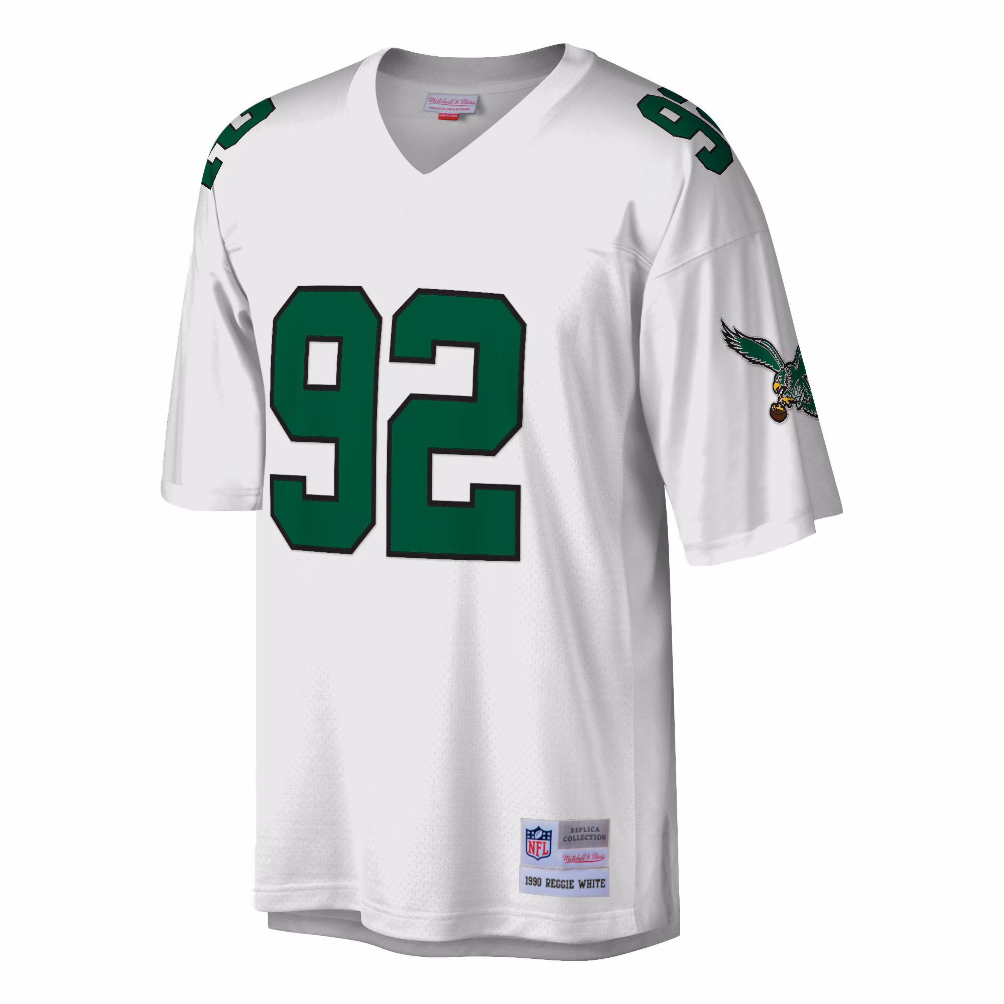 Reggie White Philadelphia Eagles #52 Legacy Replica Jersey - White