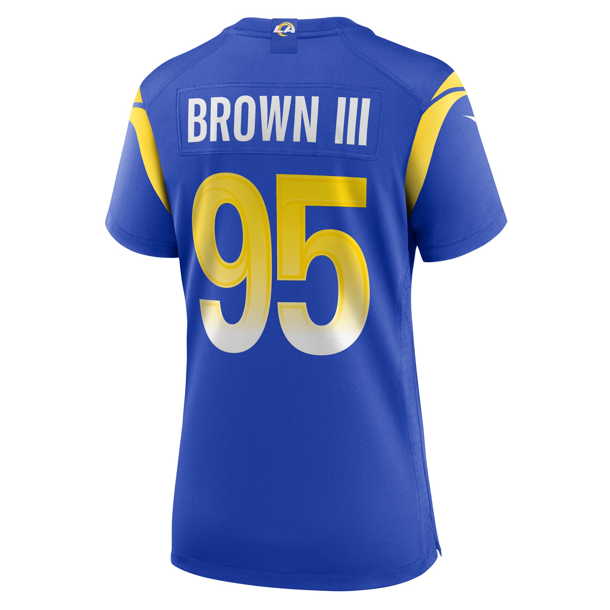 Bobby Brown III Los Angeles Rams  Women's Game Jersey - Royal
