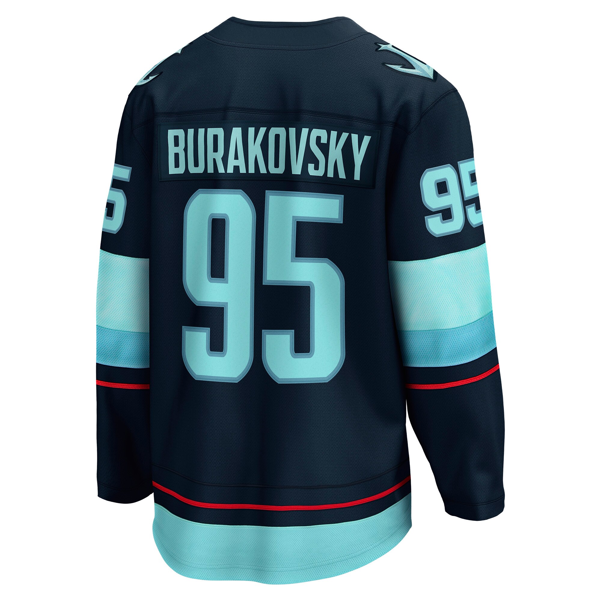 Andre Burakovsky Seattle Kraken Home Breakaway Player Jersey - Navy