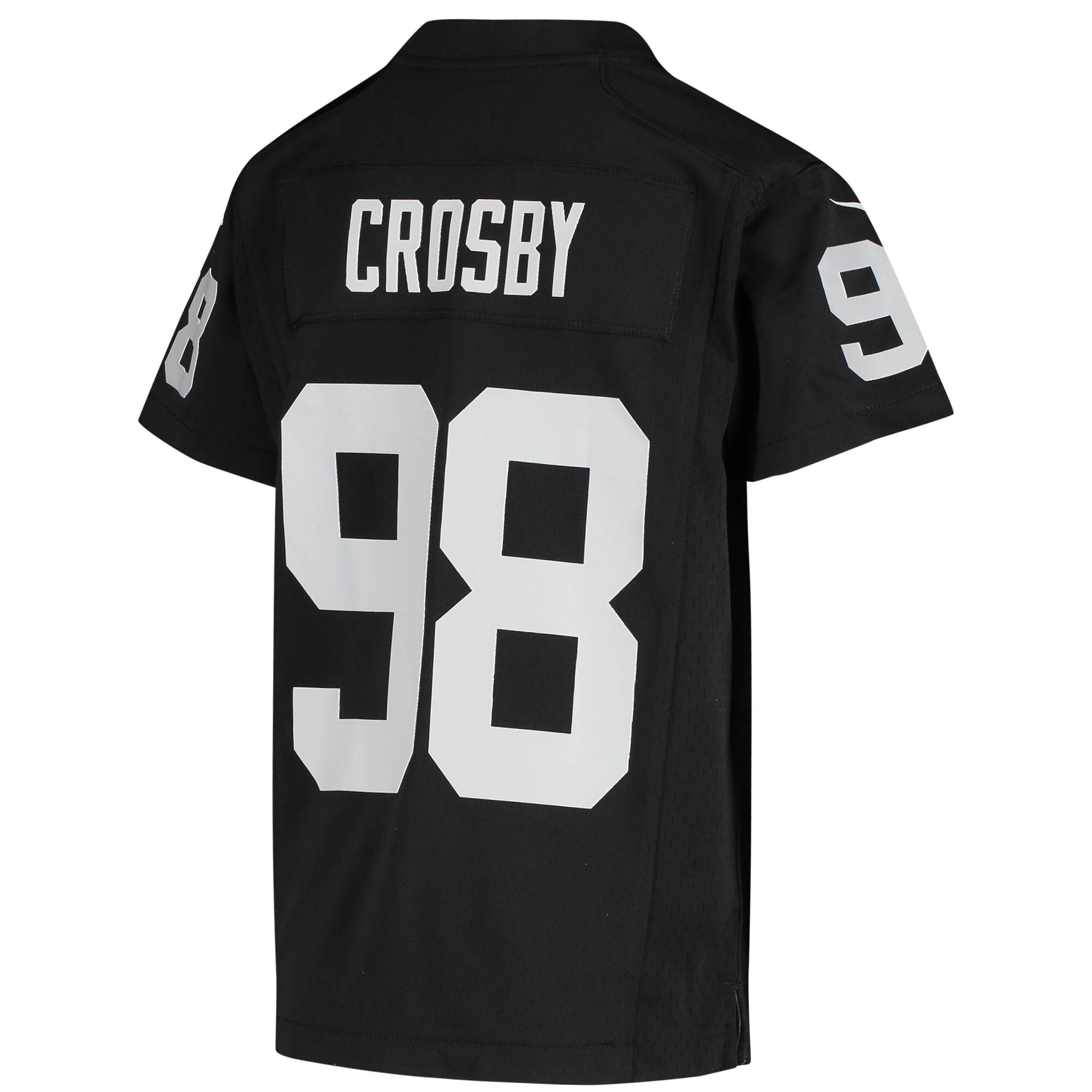 Maxx Crosby Las Vegas Raiders Youth Game Jersey - Black