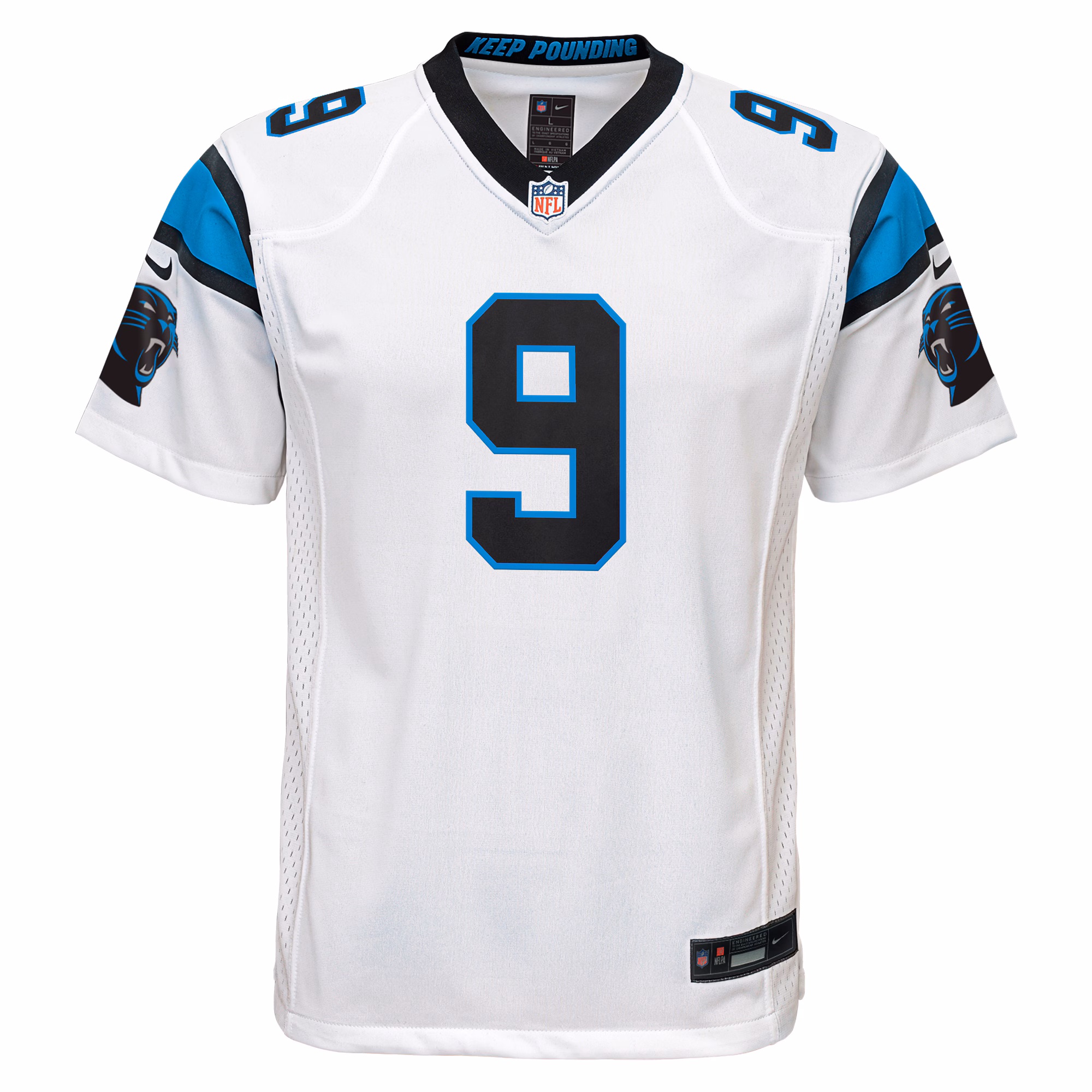 Bryce Young Carolina Panthers Youth Game Jersey - White