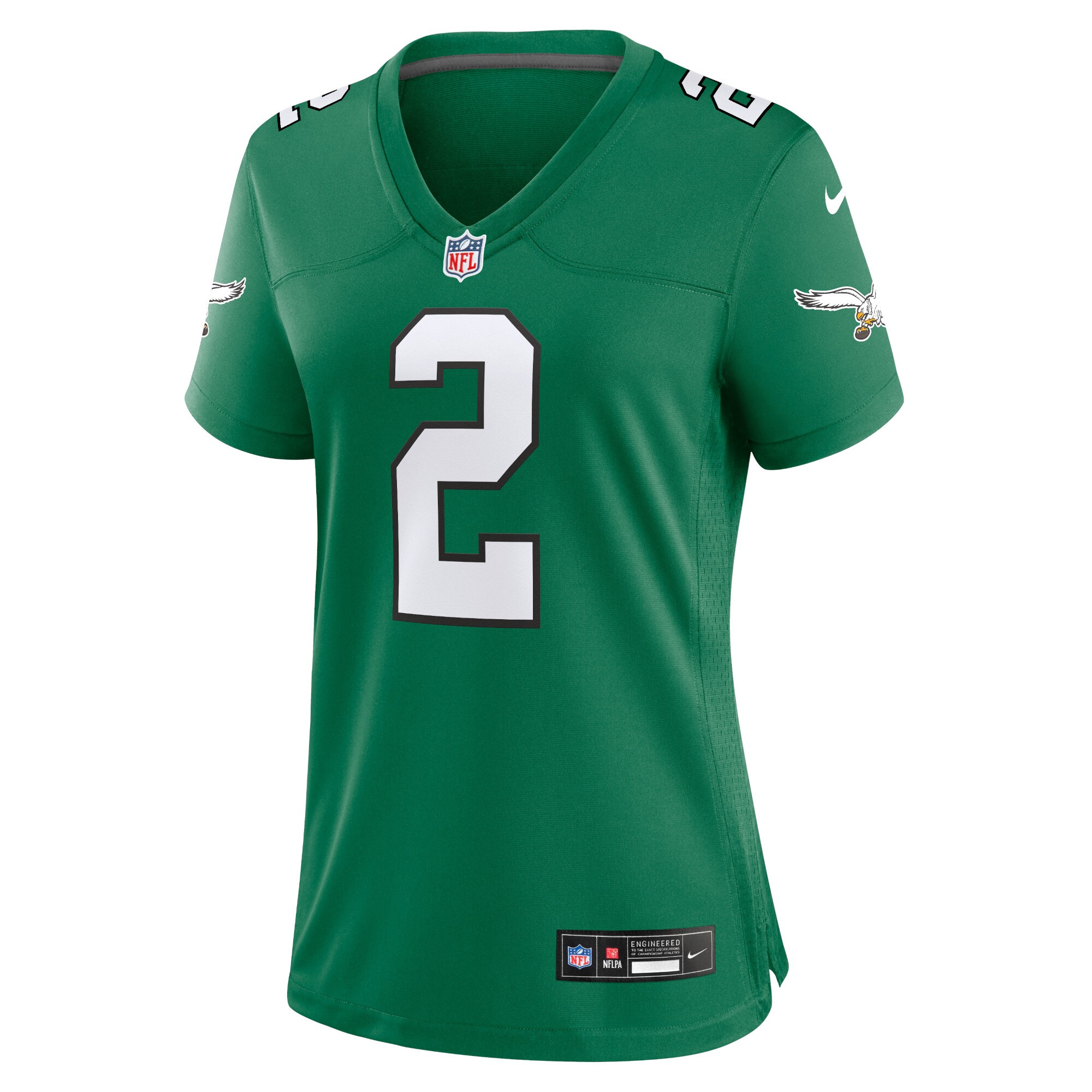 Darius Slay Philadelphia Eagles  Women's Alternate Player Game Jersey - Kelly Green
