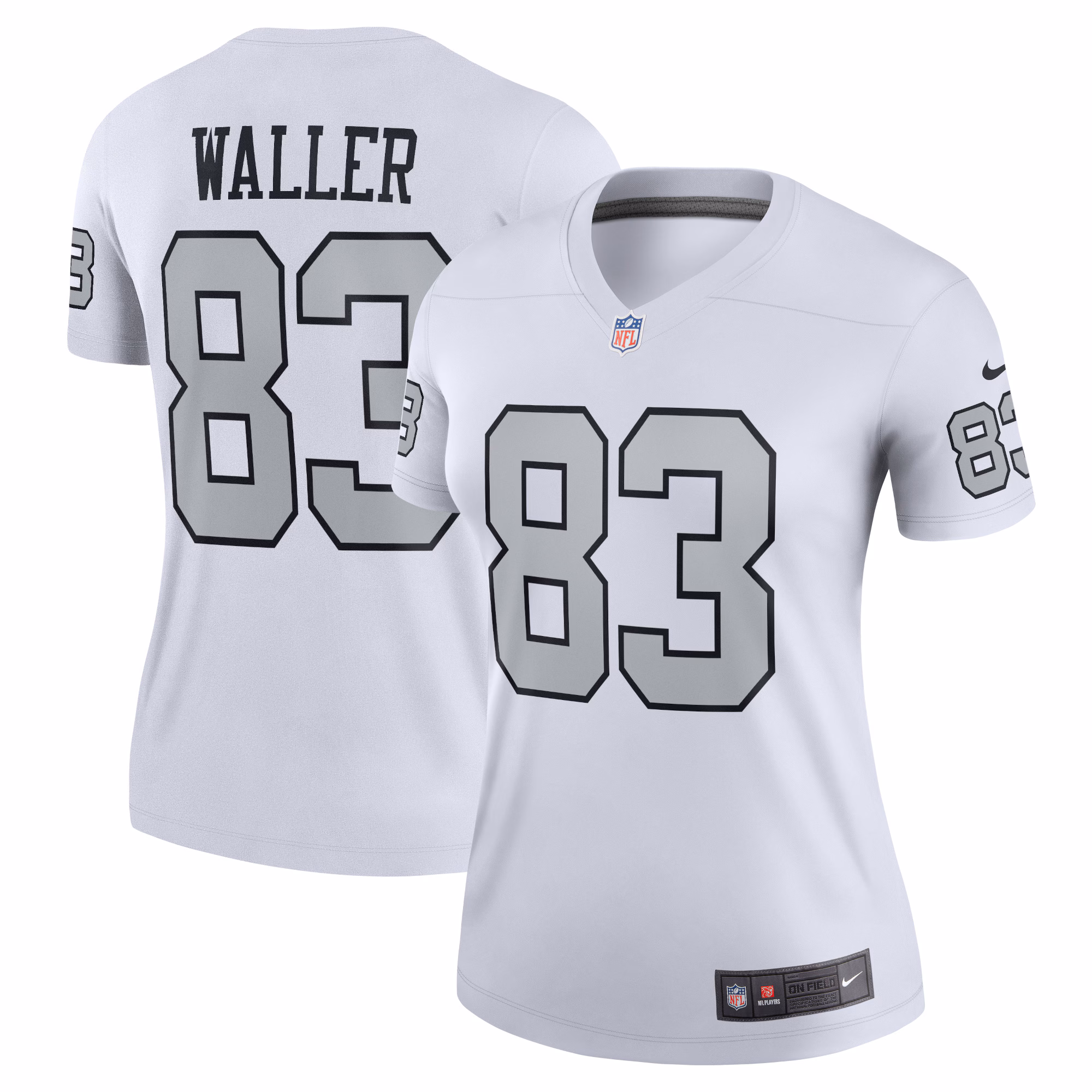 Darren Waller Las Vegas Raiders Women's Alternate Legend Jersey - White