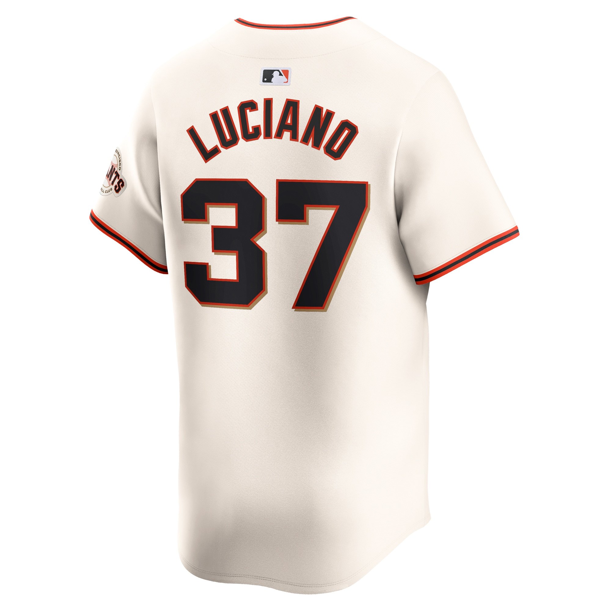Men's San Francisco Giants Marco Luciano  Cream Home Limited Player Jersey