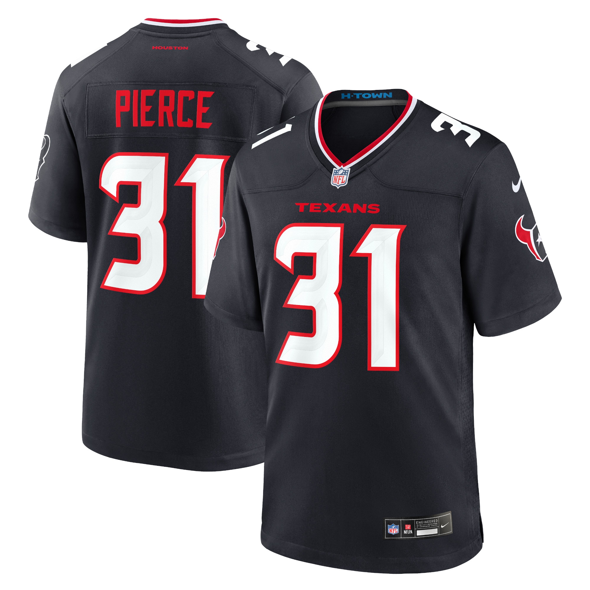 Dameon Pierce Houston Texans Alternate Game Jersey - Red