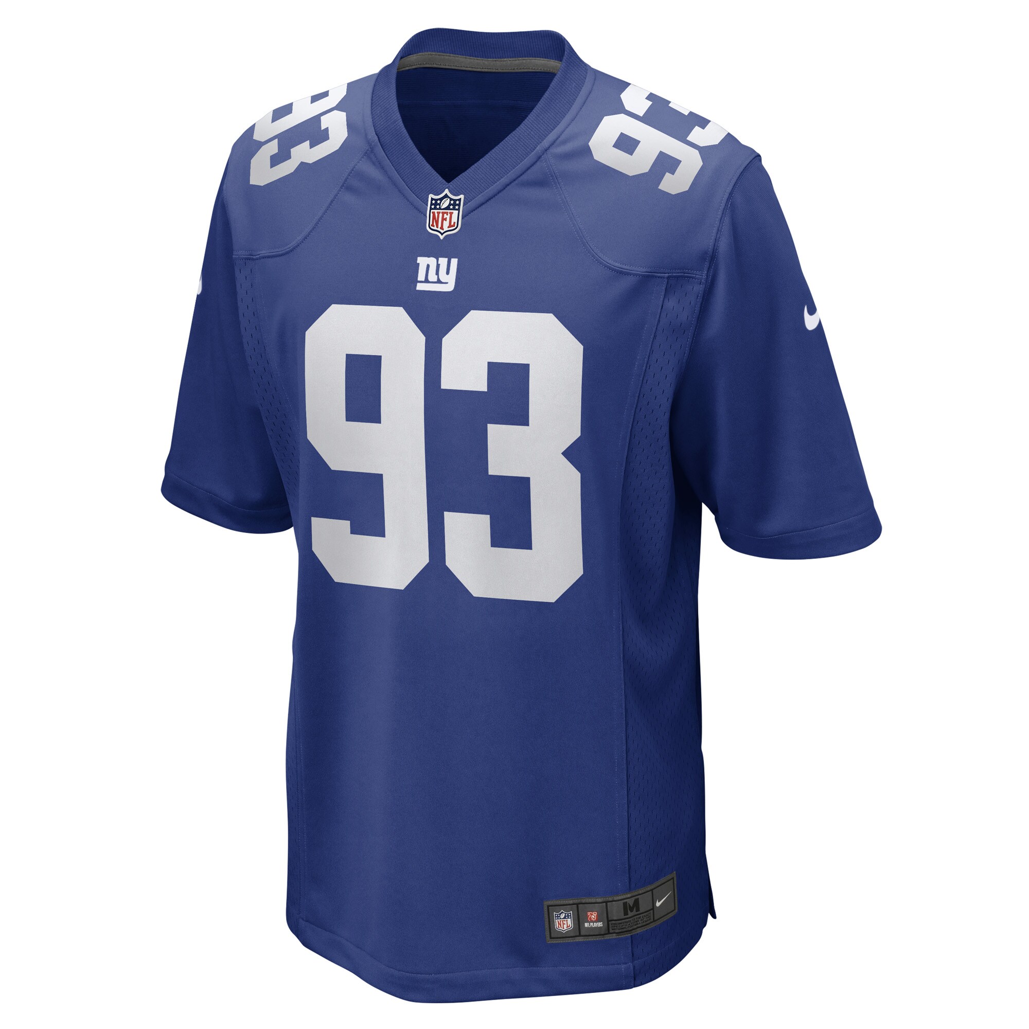 Nick Williams New York Giants  Game Player Jersey - Royal