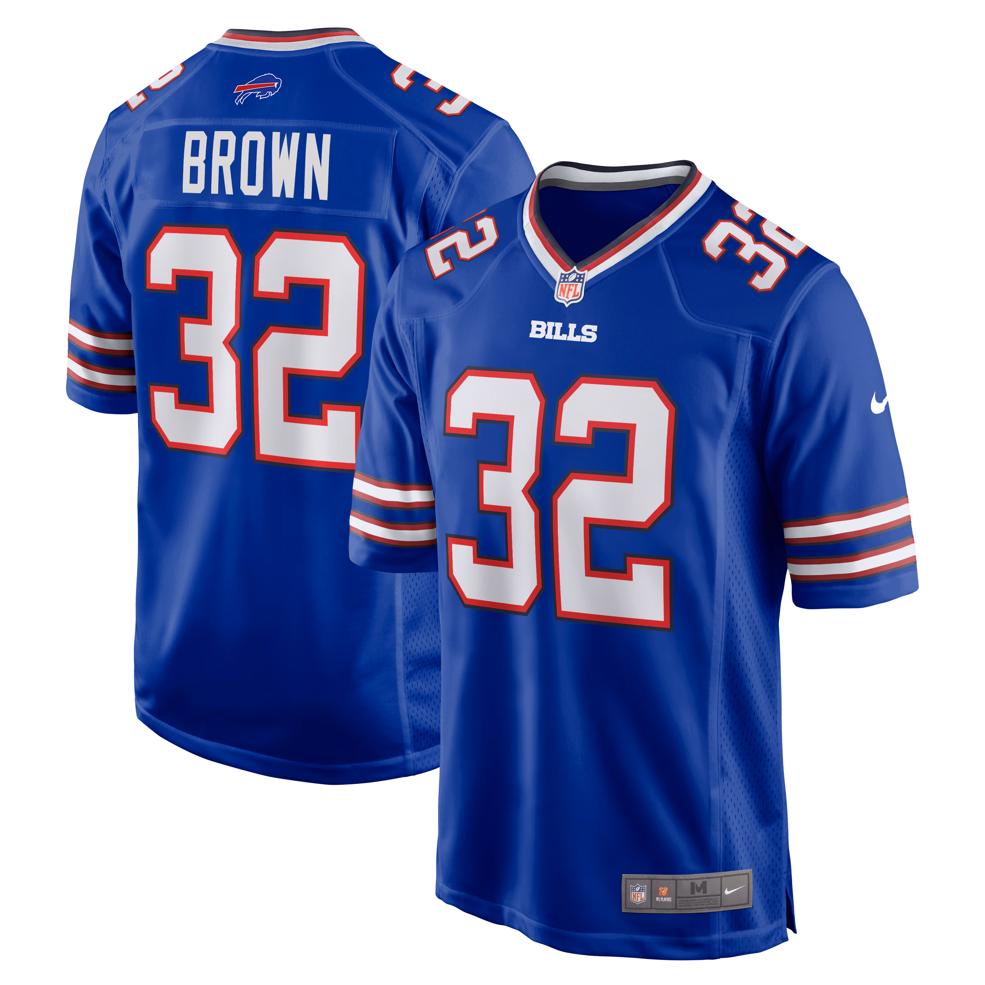 Kyron Brown Buffalo Bills  Game Jersey - Royal