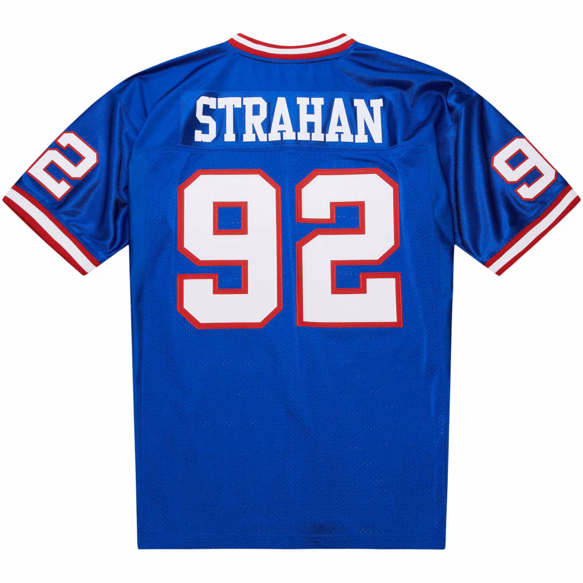 Michael Strahan New York Giants 2007 Authentic Throwback Retired Player Jersey - White