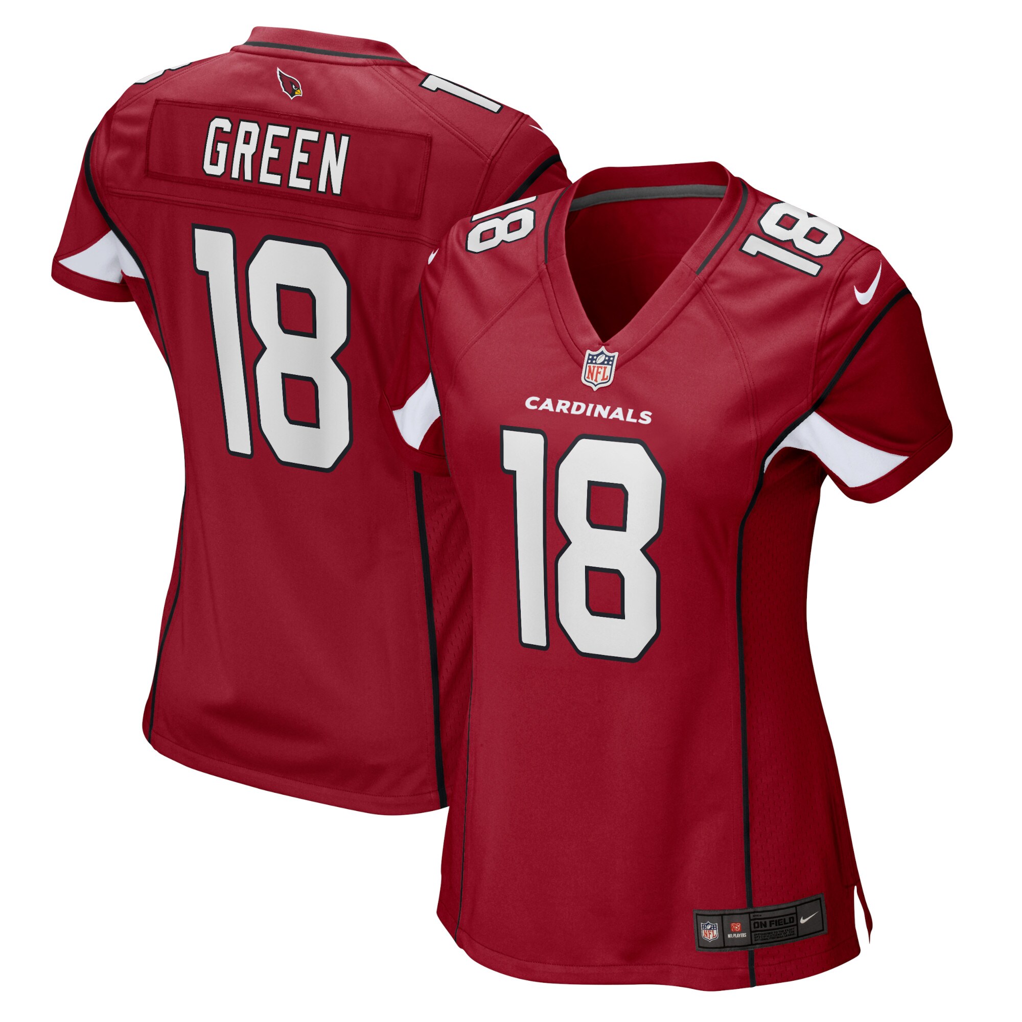 A.J. Green Arizona Cardinals Women's Game Jersey - Cardinal