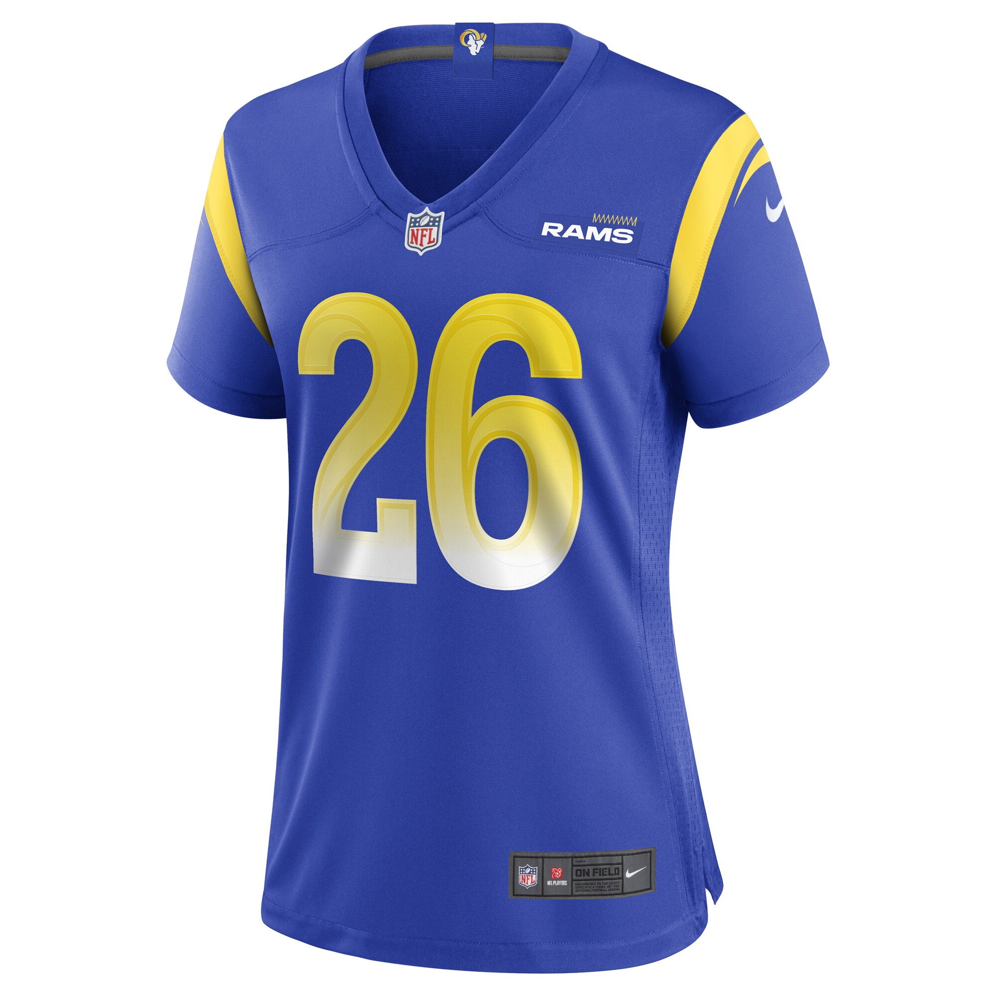 Terrell Burgess Los Angeles Rams  Women's Game Jersey - Royal