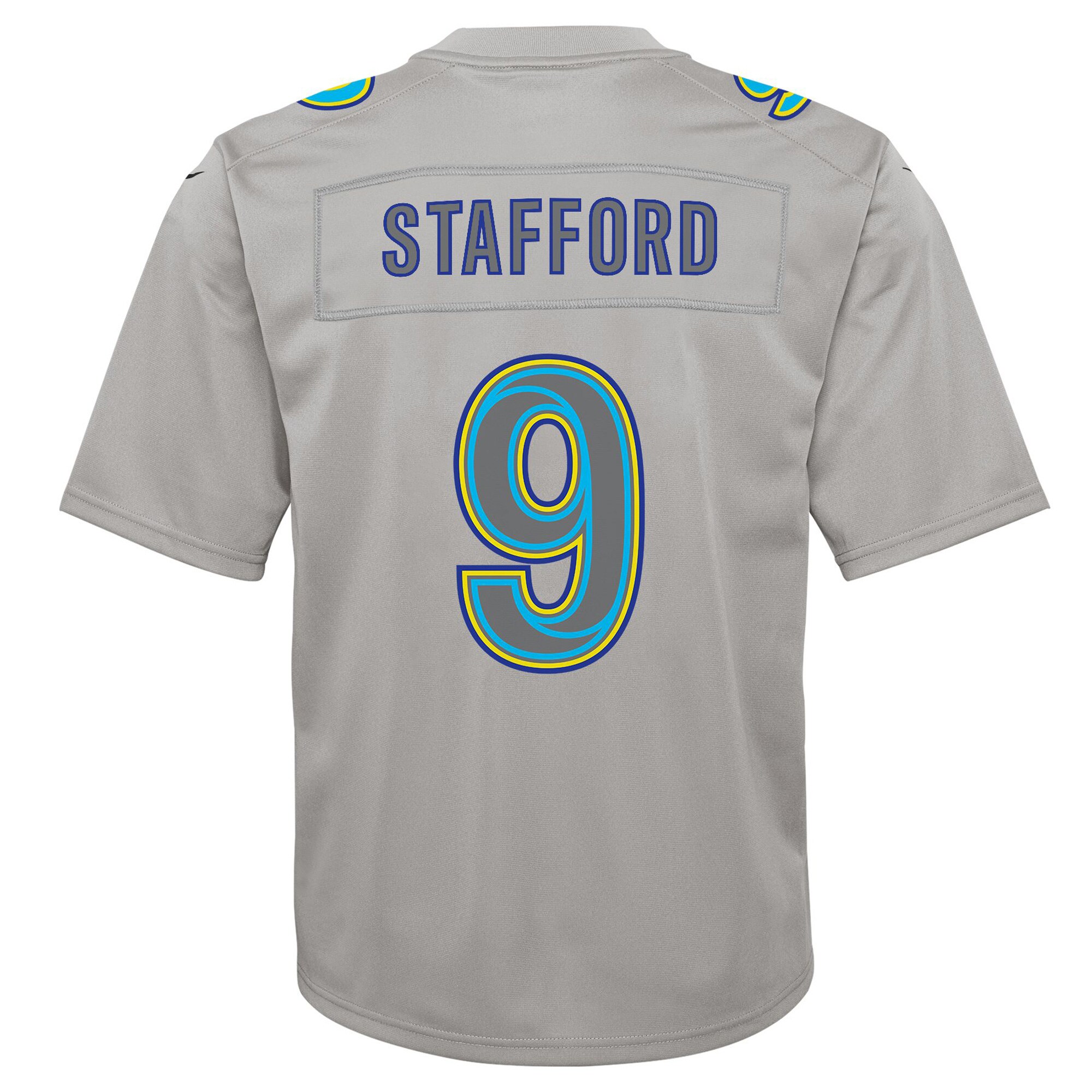 Matthew Stafford Los Angeles Rams Youth Atmosphere Game Jersey - Gray