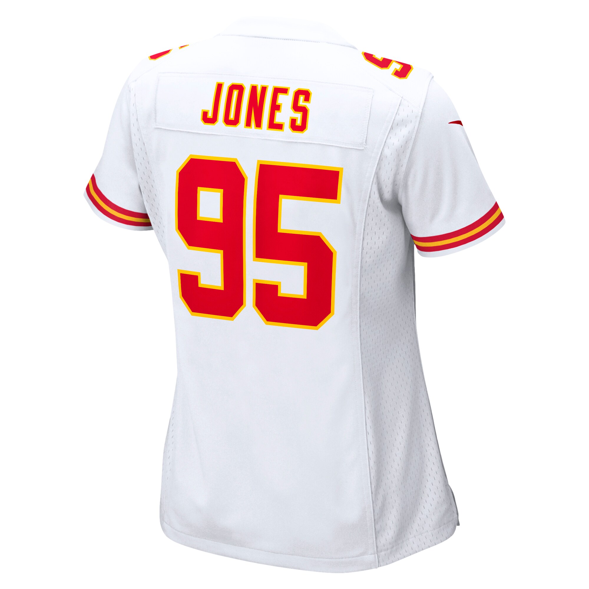 Chris Jones Kansas City Chiefs  Women's Game Jersey - White