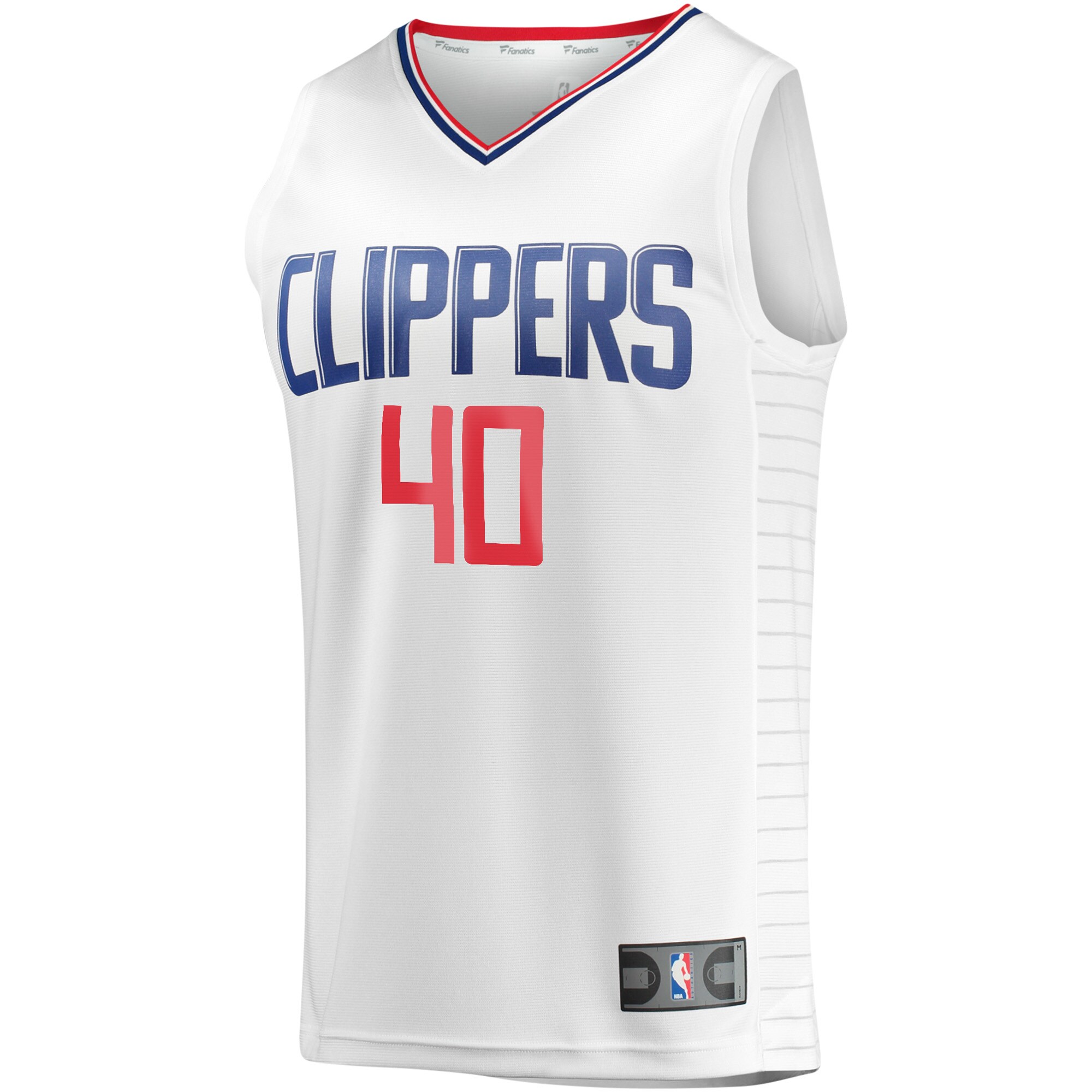 Ivica Zubac LA Clippers  Youth Fast Break Player Jersey - Association Edition - White