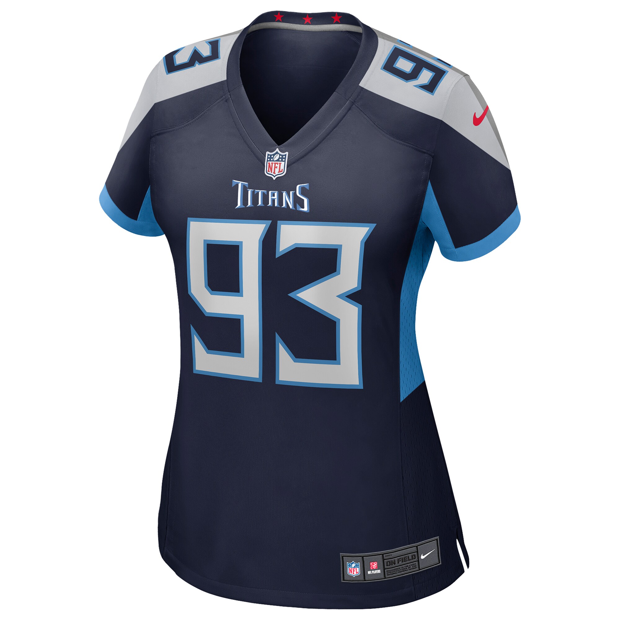 T'Vondre Sweat Tennessee Titans Women's Team Game Jersey -  Navy