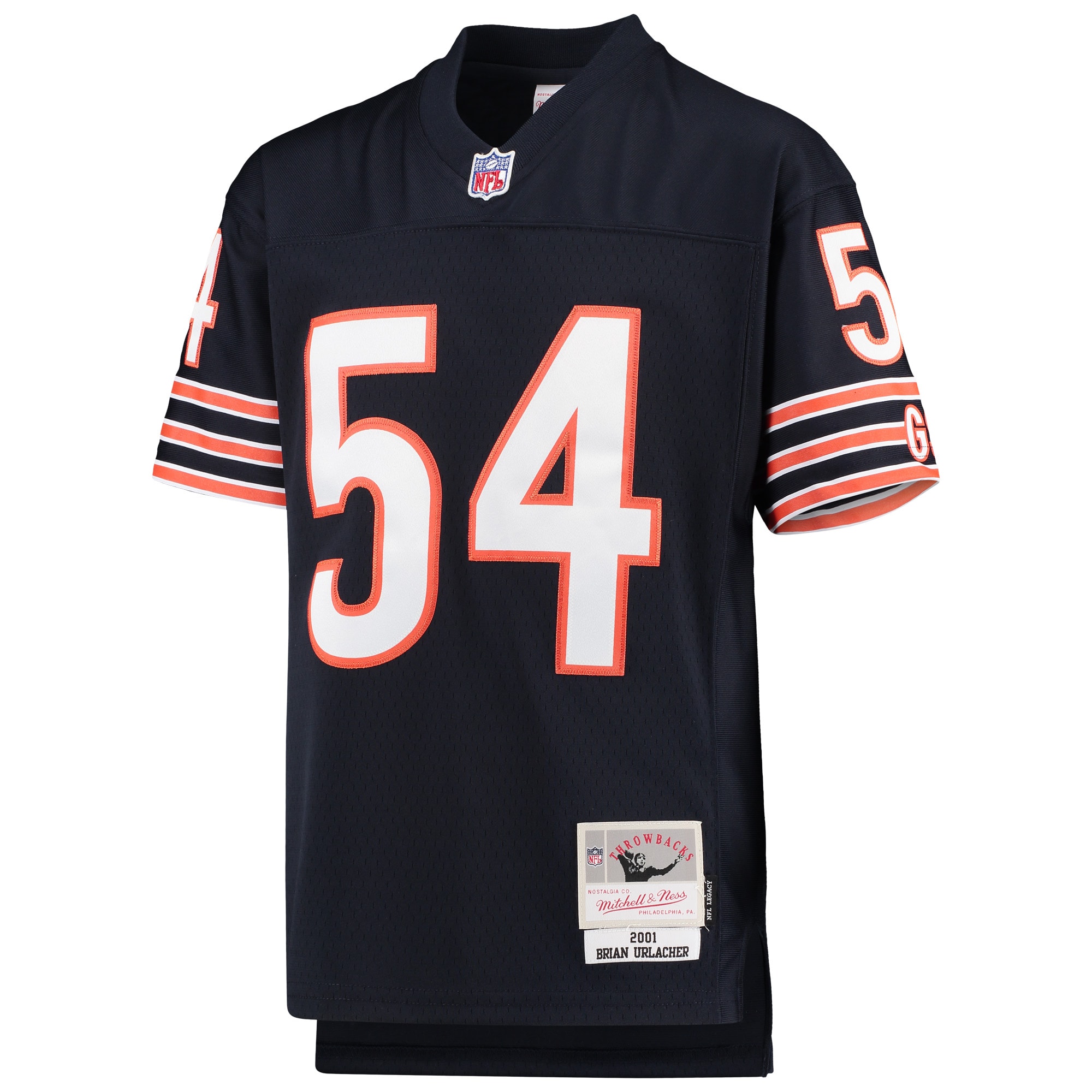 Brian Urlacher Chicago Bears  Youth 2001 Legacy Retired Player Jersey - Navy