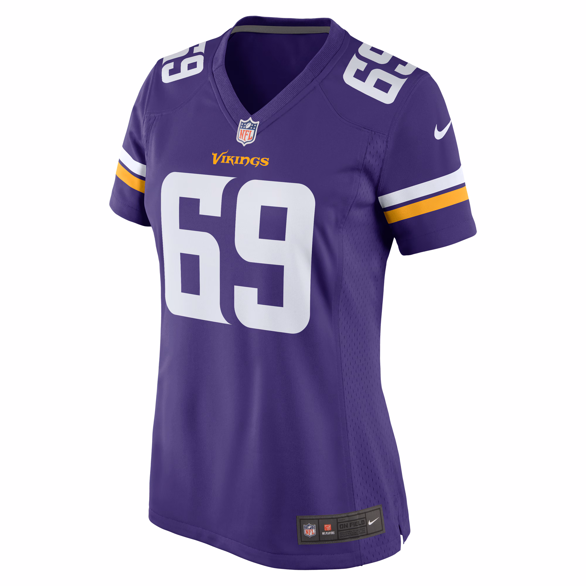 Dan Feeney Minnesota Vikings Women's Team Game Jersey -  Purple