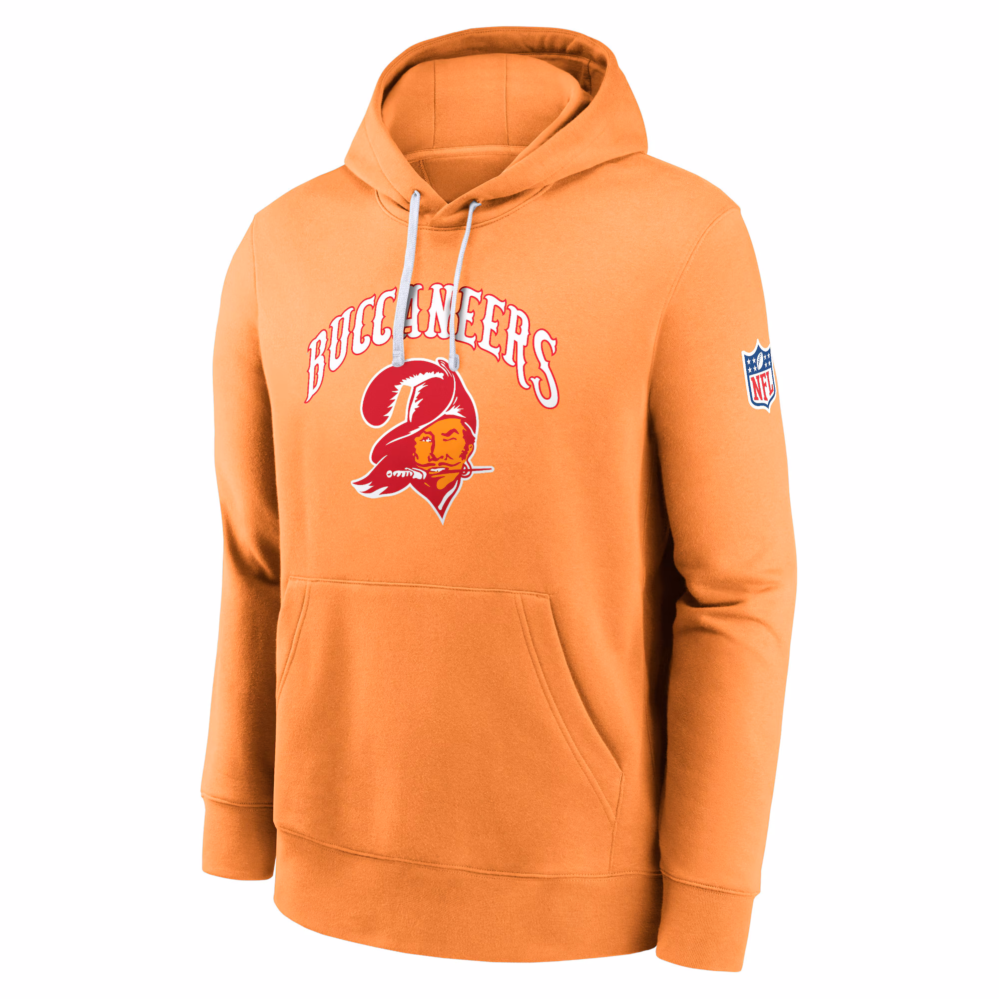 Tampa Bay Buccaneers Throwback Club Pullover Hoodie - Orange