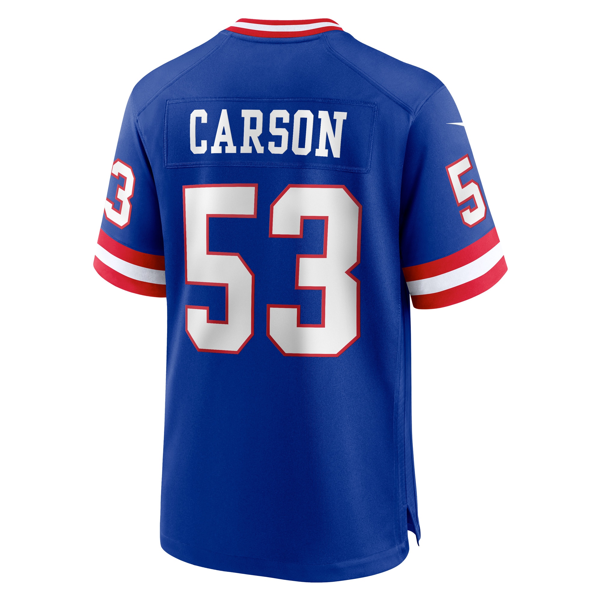 Harry Carson New York Giants Classic Retired Player Game Jersey - Royal