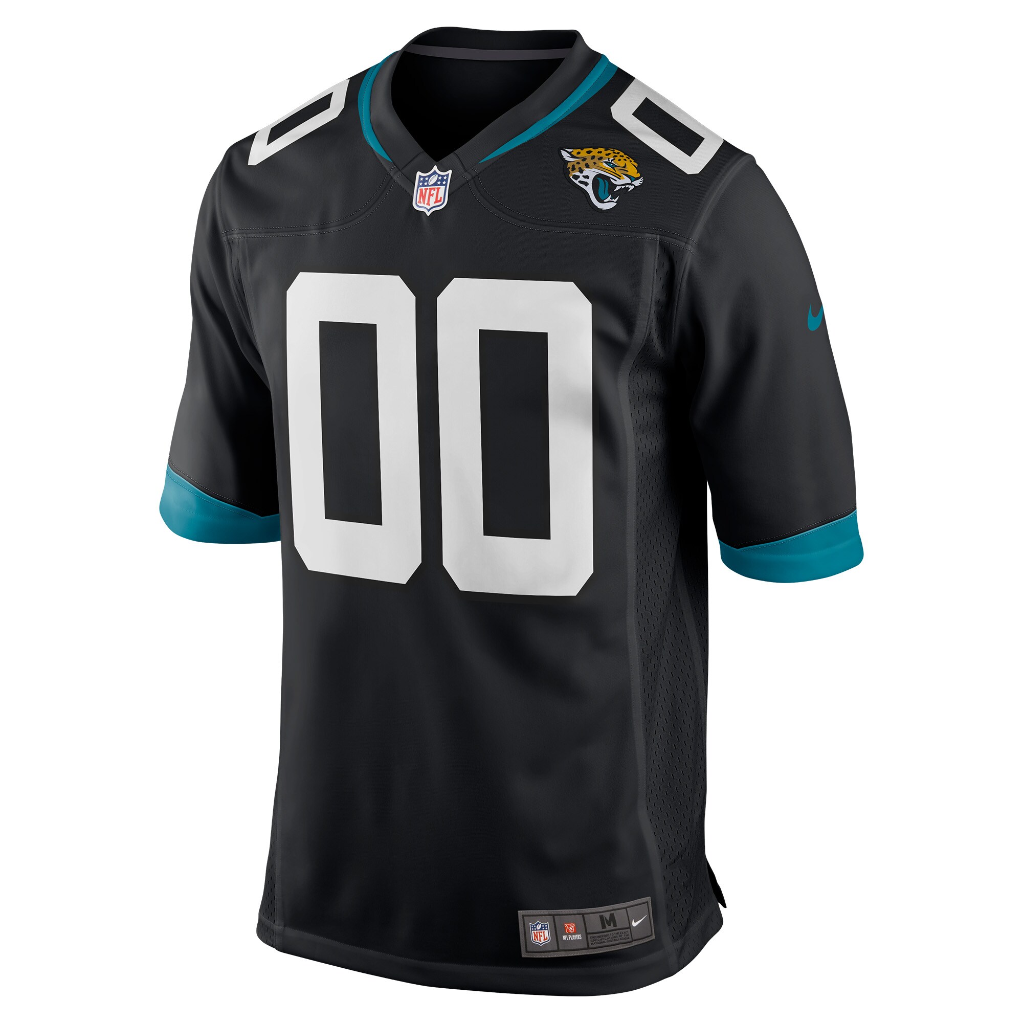 Jacksonville Jaguars  Youth Custom Team Color Game Jersey - Black