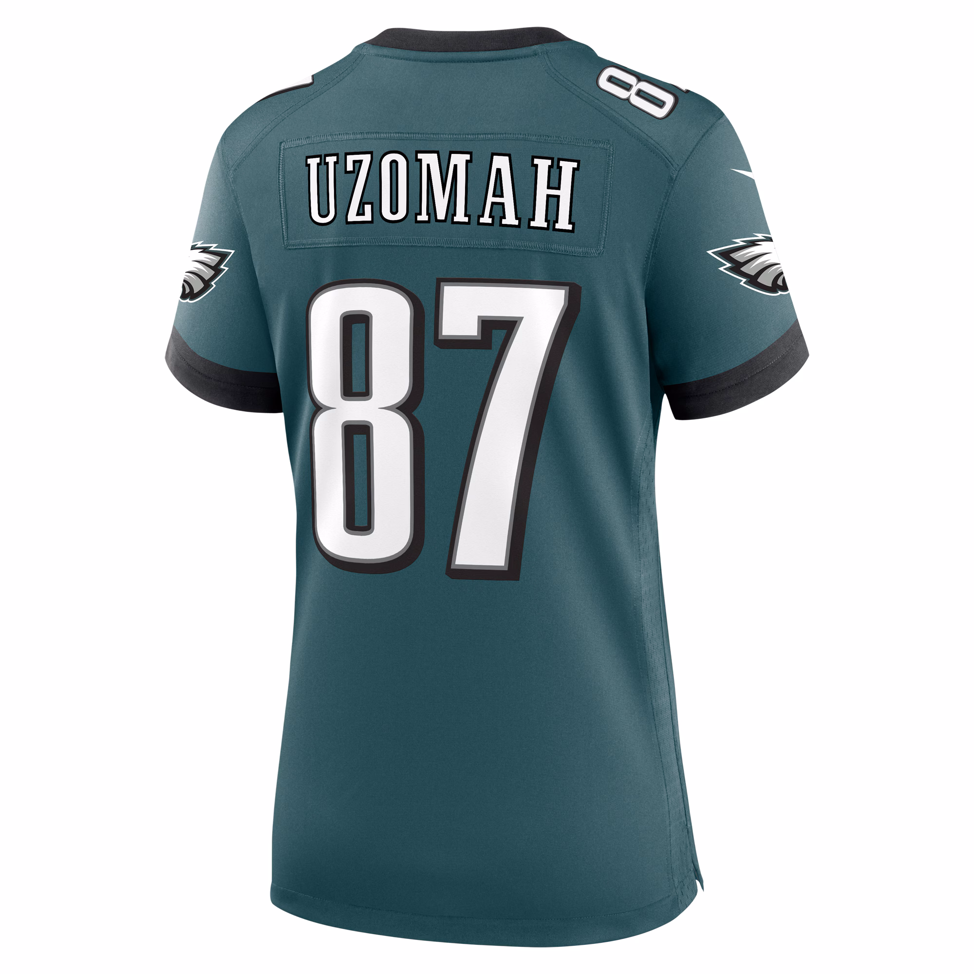 C.J. Uzomah Philadelphia Eagles Women's Team Game Jersey - Midnight Green