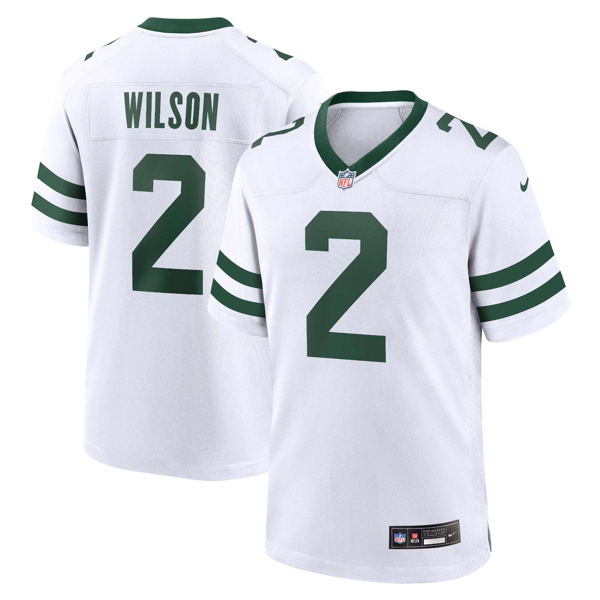 Zach Wilson New York Jets Game Jersey - Legacy White