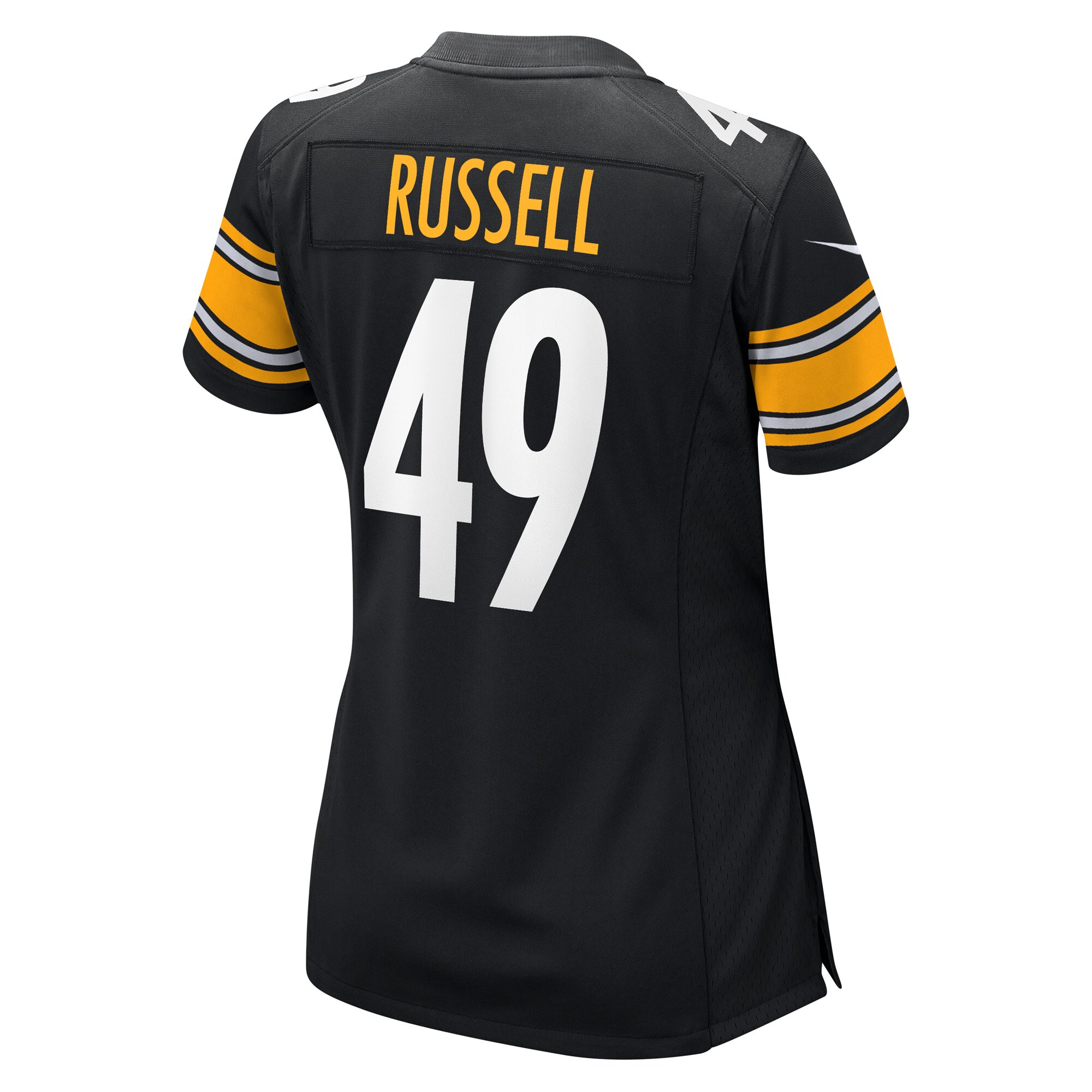 Chapelle Russell Pittsburgh Steelers  Women's Game Player Jersey - Black