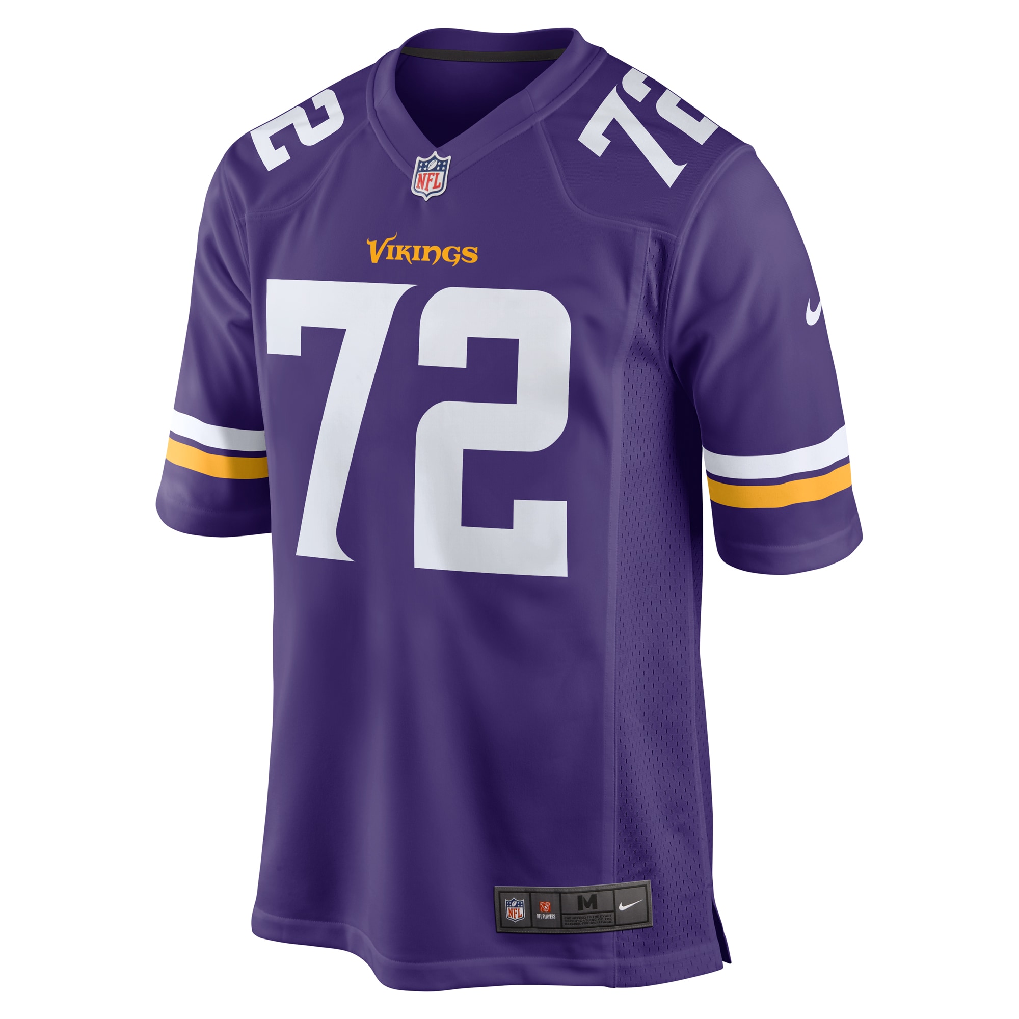 Ezra Cleveland Minnesota Vikings  Game Jersey - Purple