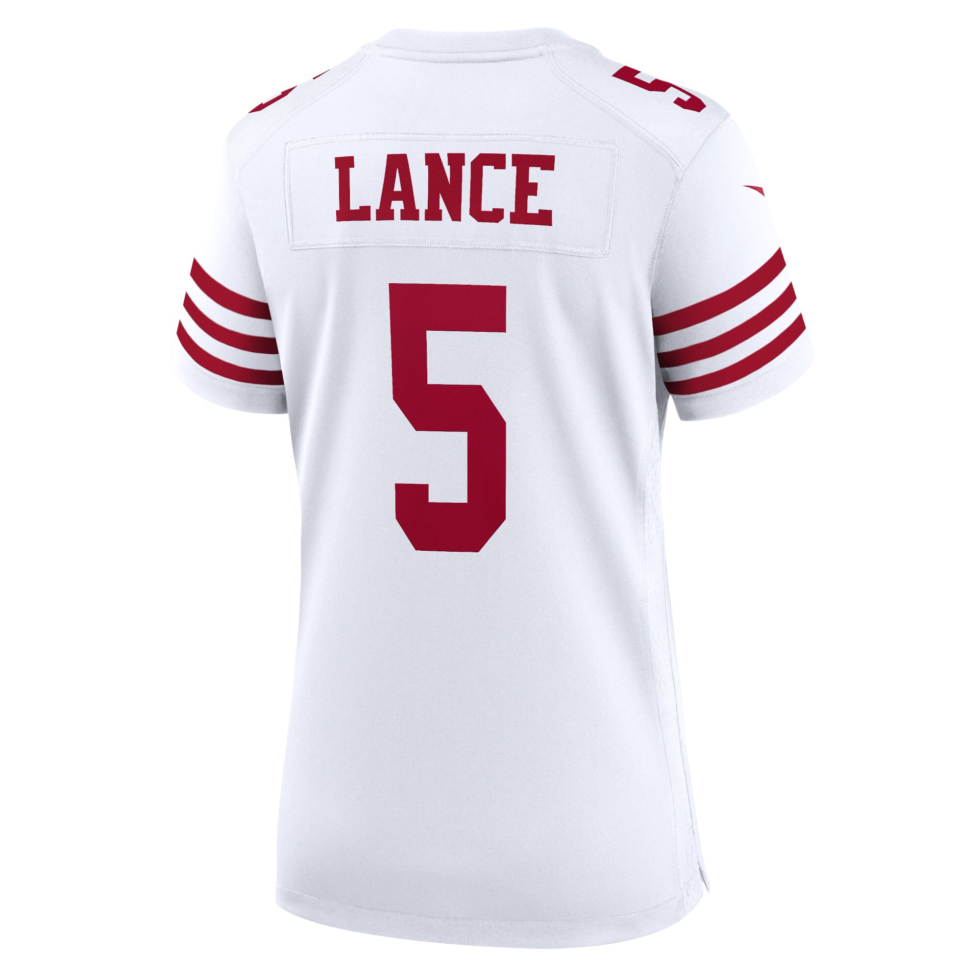Trey Lance San Francisco 49ers  Women's Player Game Jersey - White