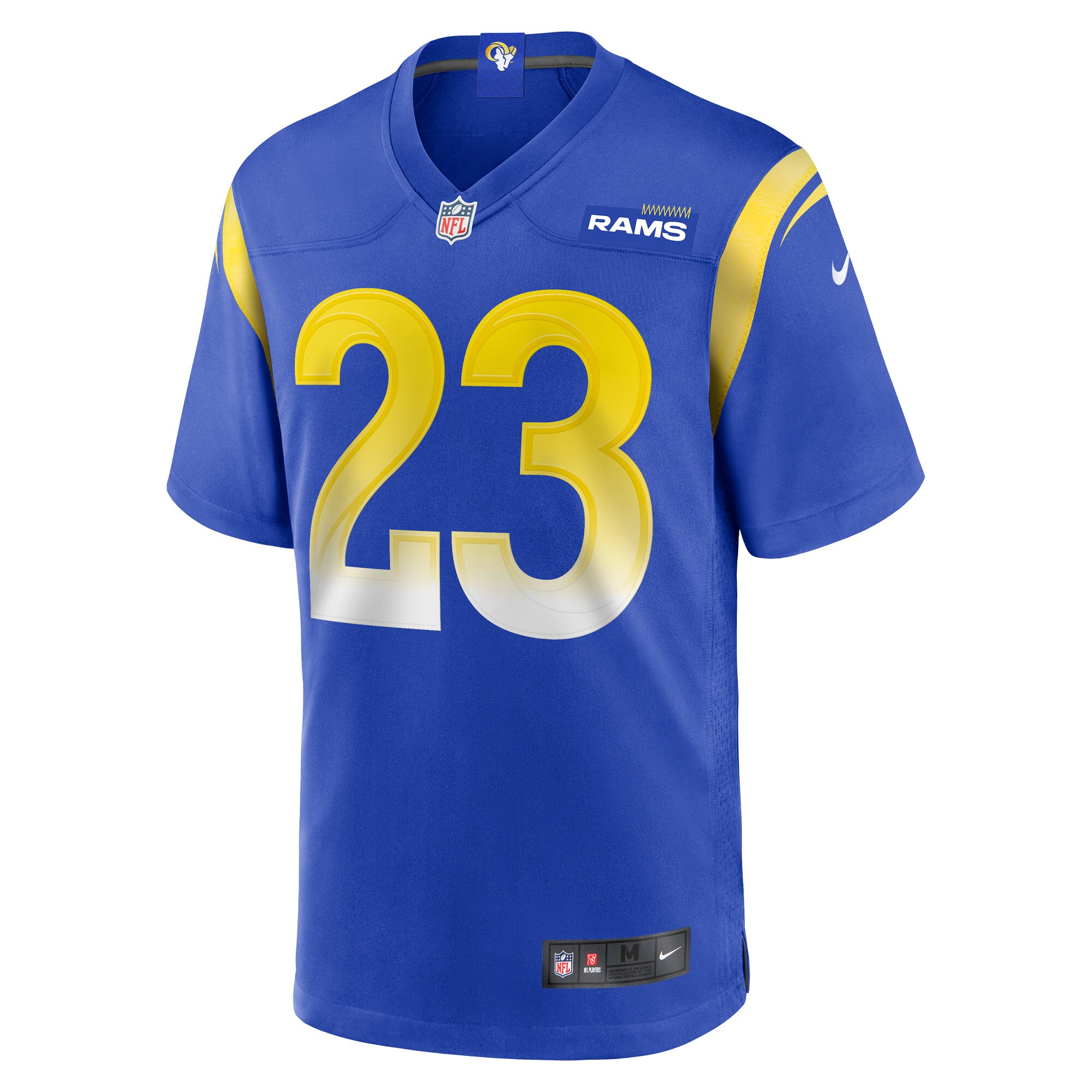 Kyren Williams #23 Los Angeles Rams  Game Jersey -  White