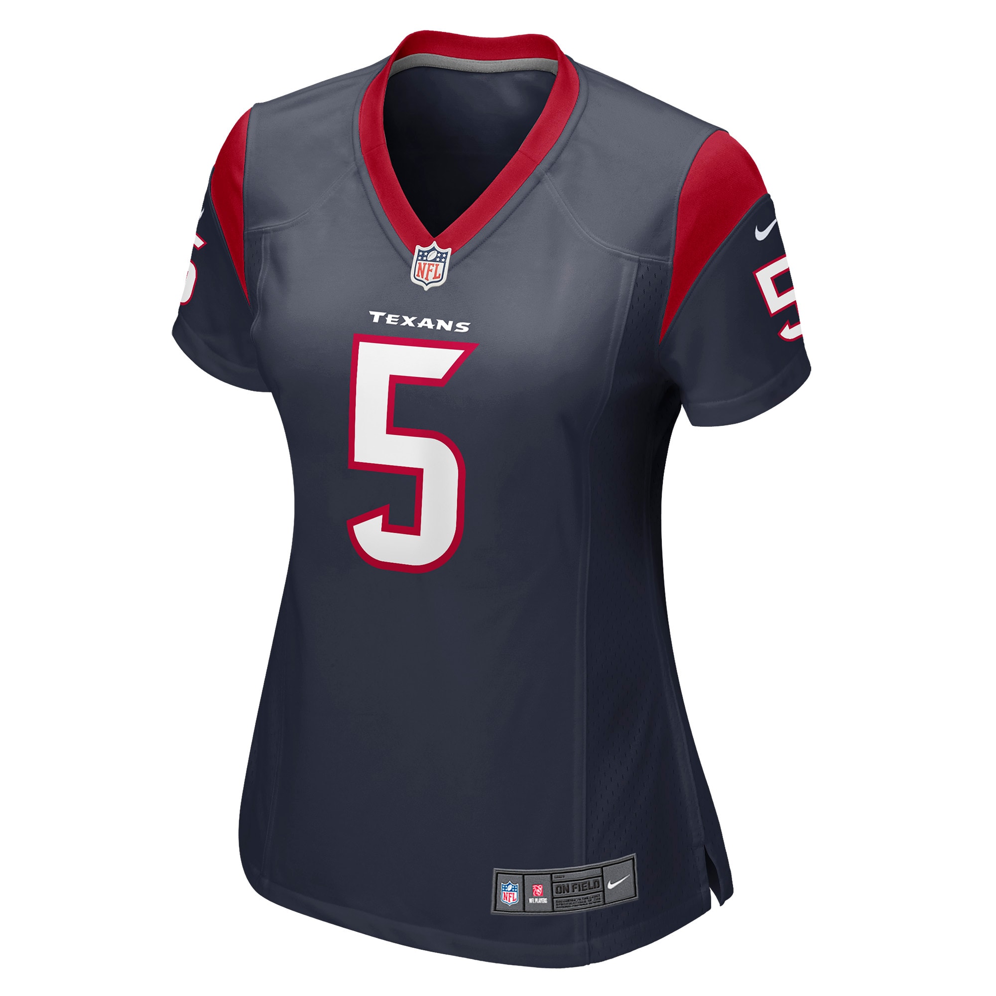 Jalen Pitre Houston Texans Women's Game Player Jersey - White