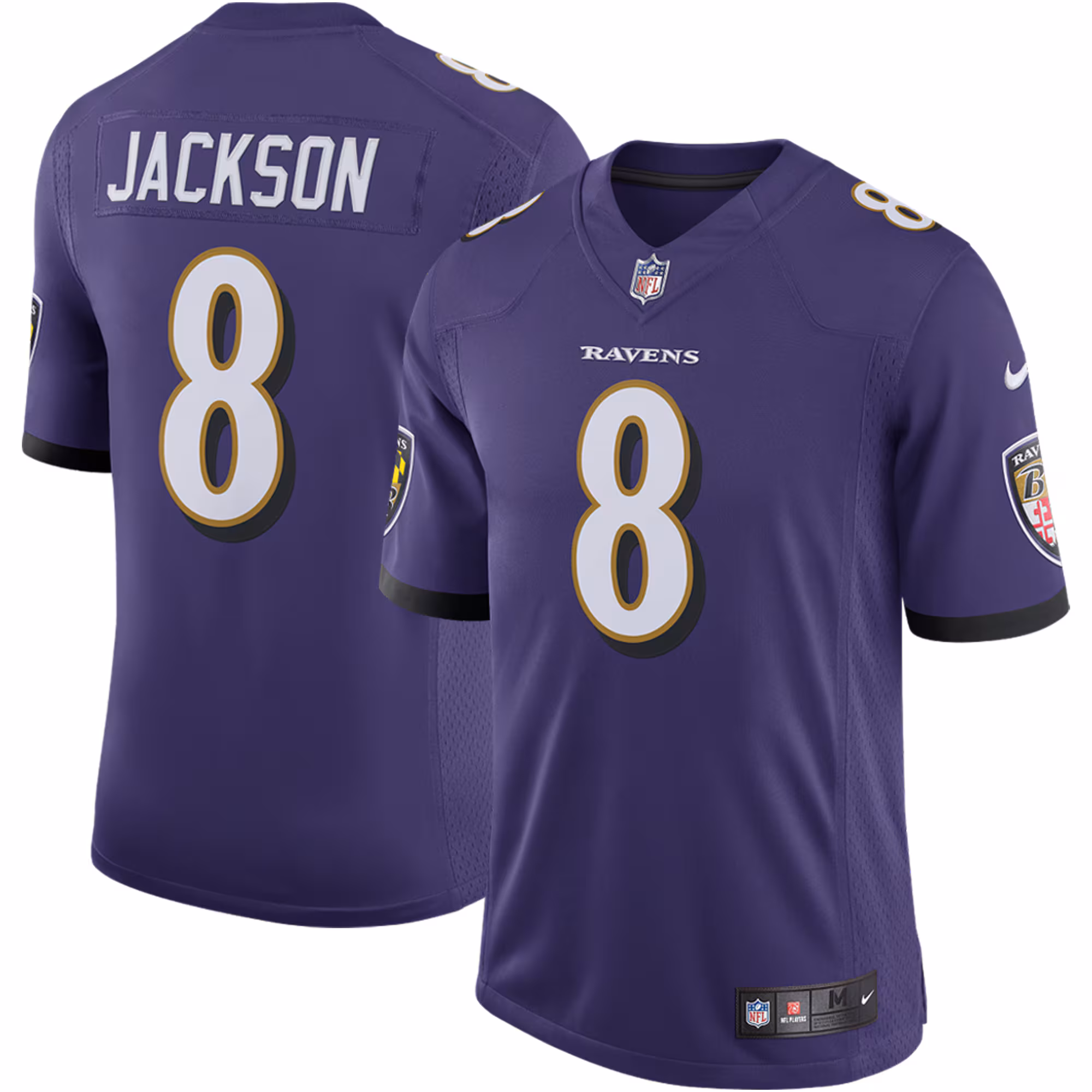 Lamar Jackson Baltimore Ravens Speed Machine Limited Jersey - Black