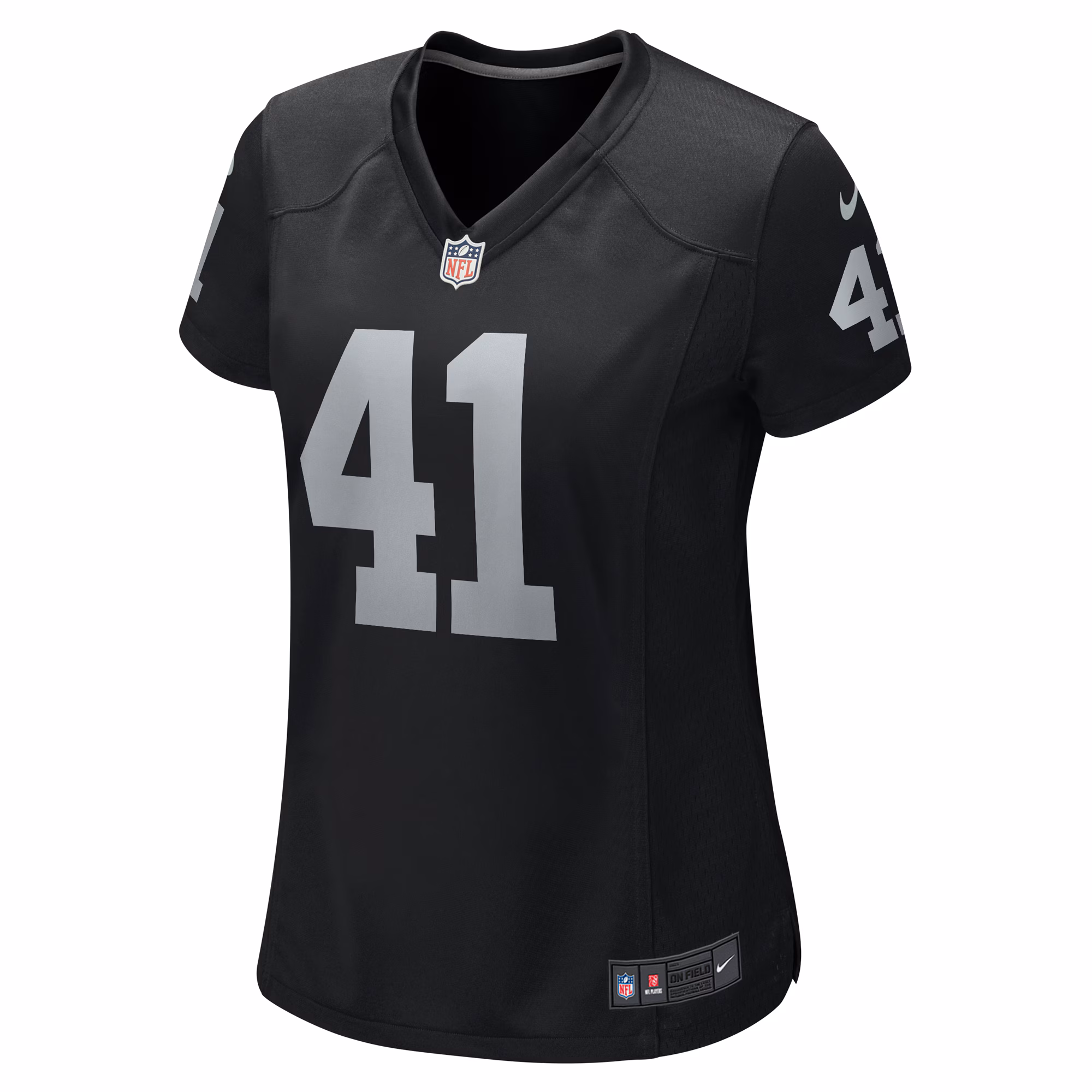 Robert Spillane Las Vegas Raiders Women's Game Player Jersey - Black