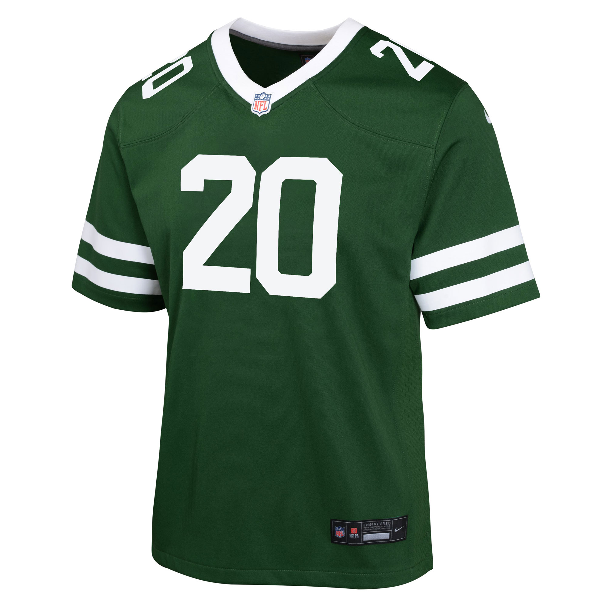 Breece Hall New York Jets Youth Alternate Game Jersey - Legacy Black