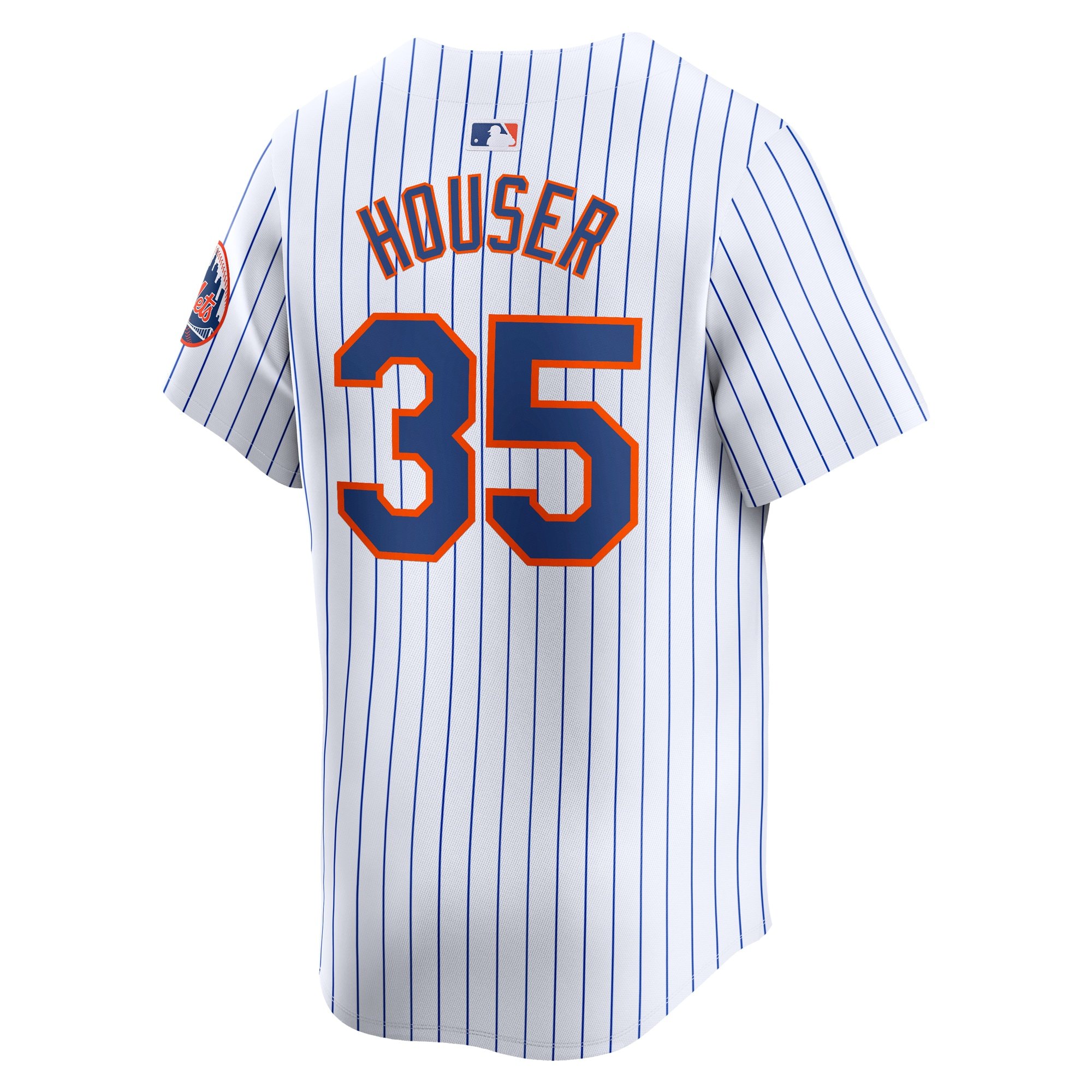 Men's New York Mets Adrian Houser  White Home Limited Player Jersey