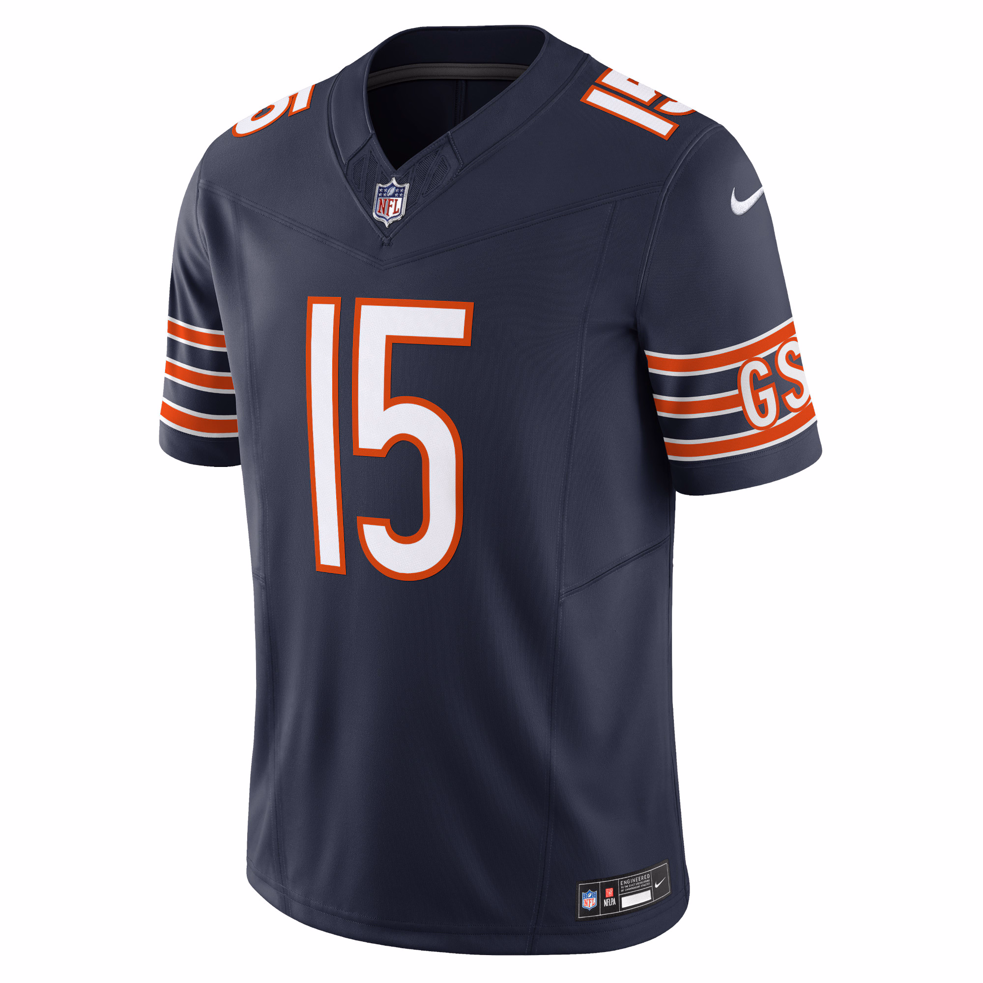 Rome Odunze Chicago Bears Vapor F.U.S.E. Limited Jersey - Navy