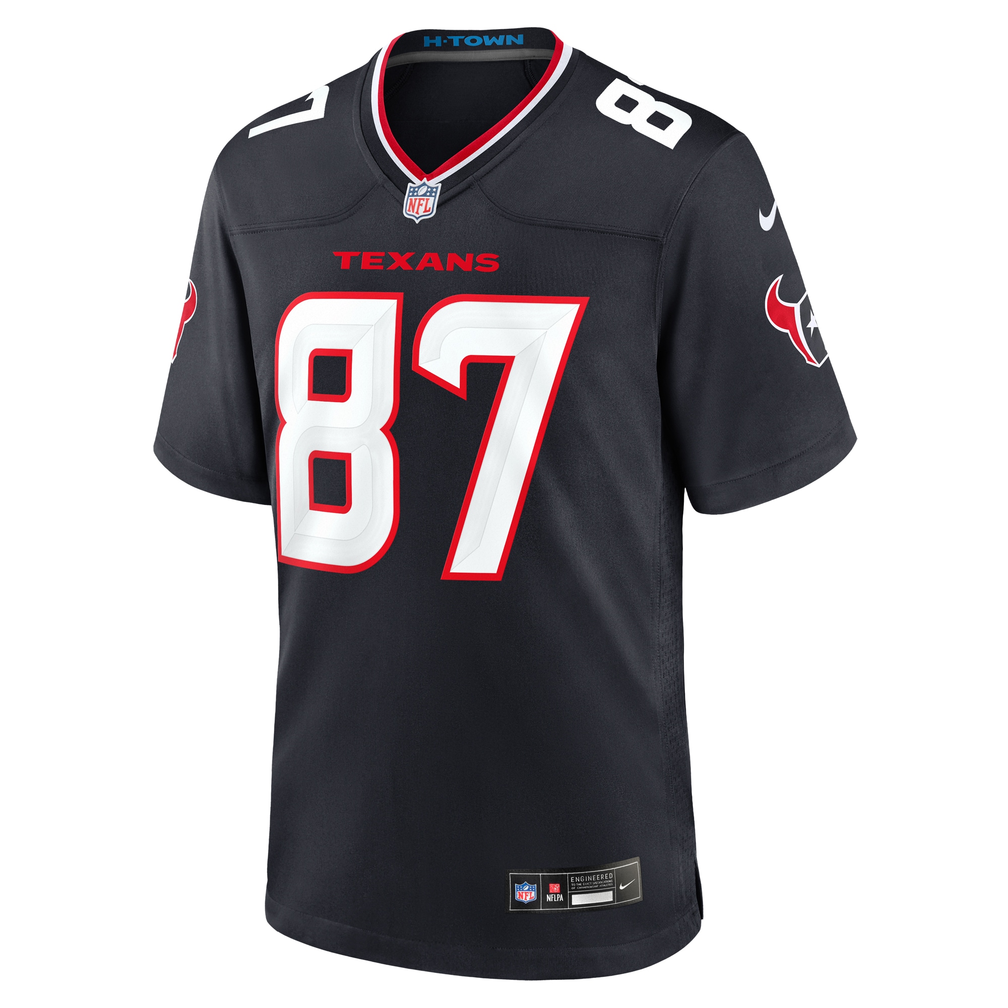 Cade Stover Houston Texans Game Jersey -  Navy