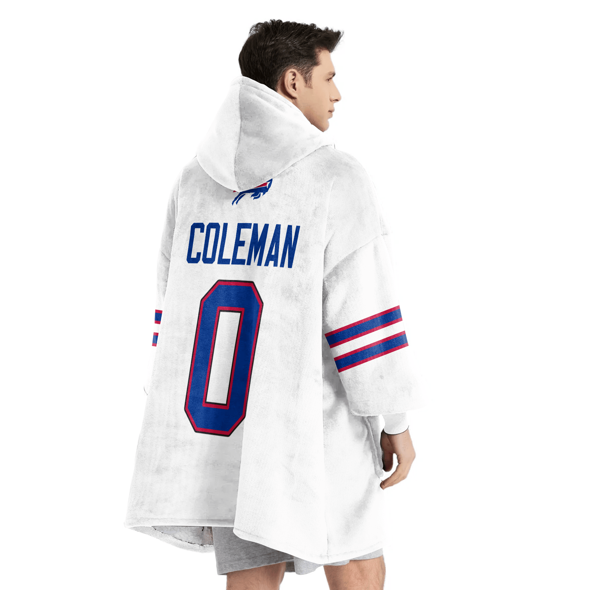 K.C 0 Buffalo Football Unisex Blanket Hoodie