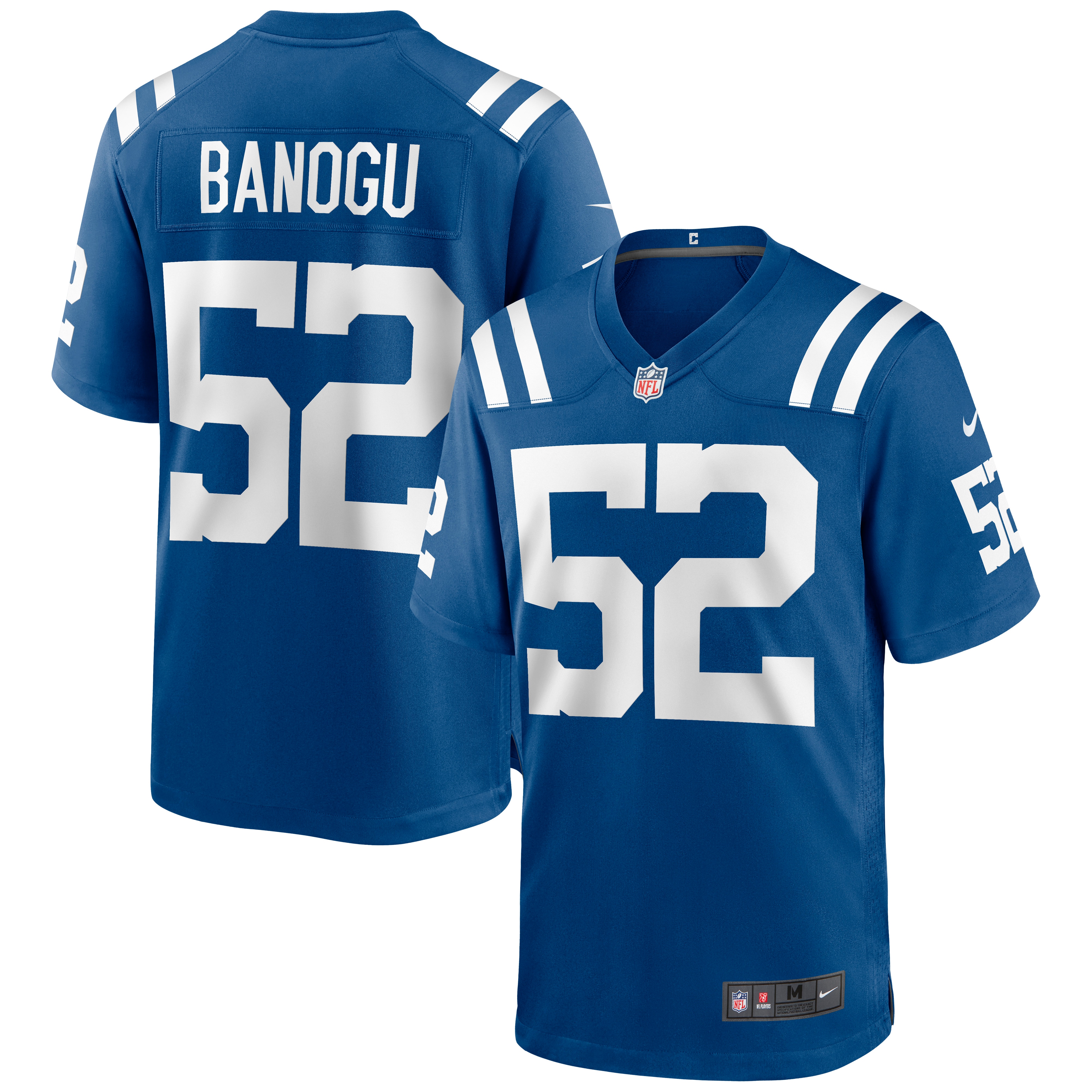 Ben Banogu Indianapolis Colts  Game Jersey - Royal