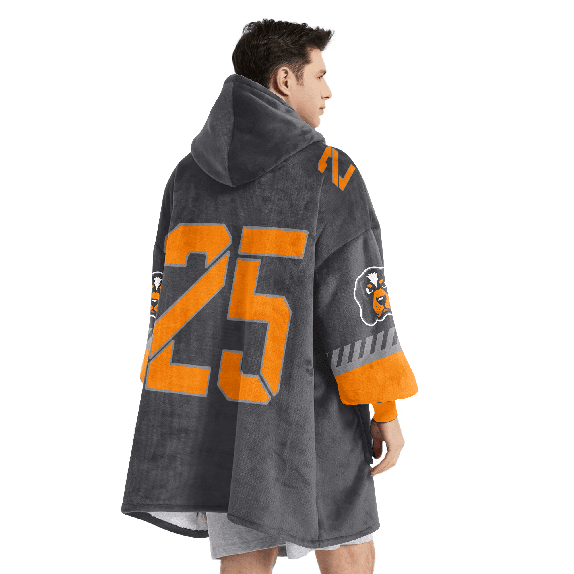 Adult 25 Tennessee Football Unisex Blanket Hoodie