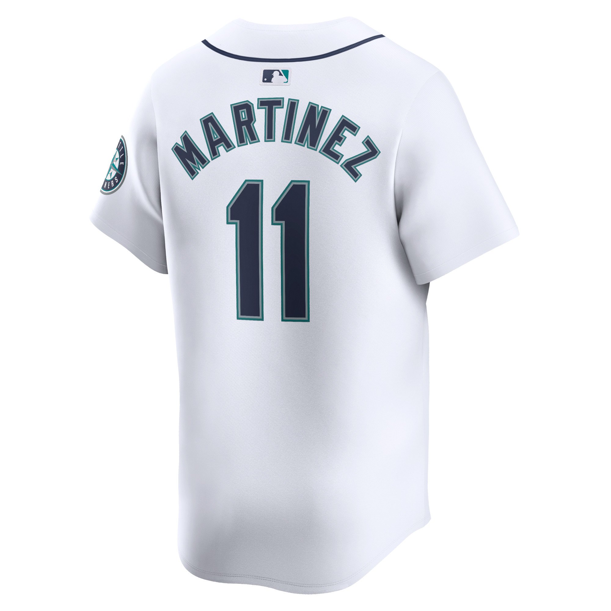 Men's Seattle Mariners Edgar Martinez  White Home Limited Player Jersey