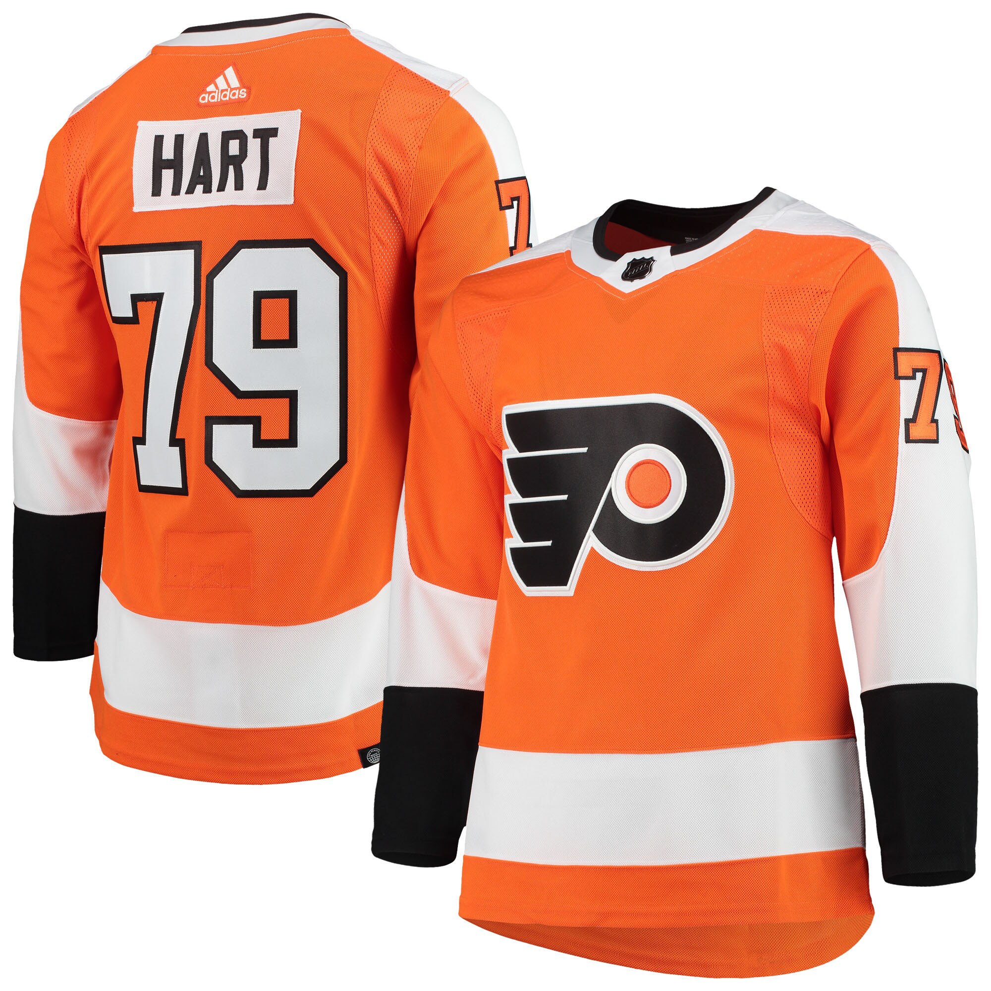 Carter Hart Philadelphia Flyers  Home Primegreen Authentic Pro Player Jersey - Orange