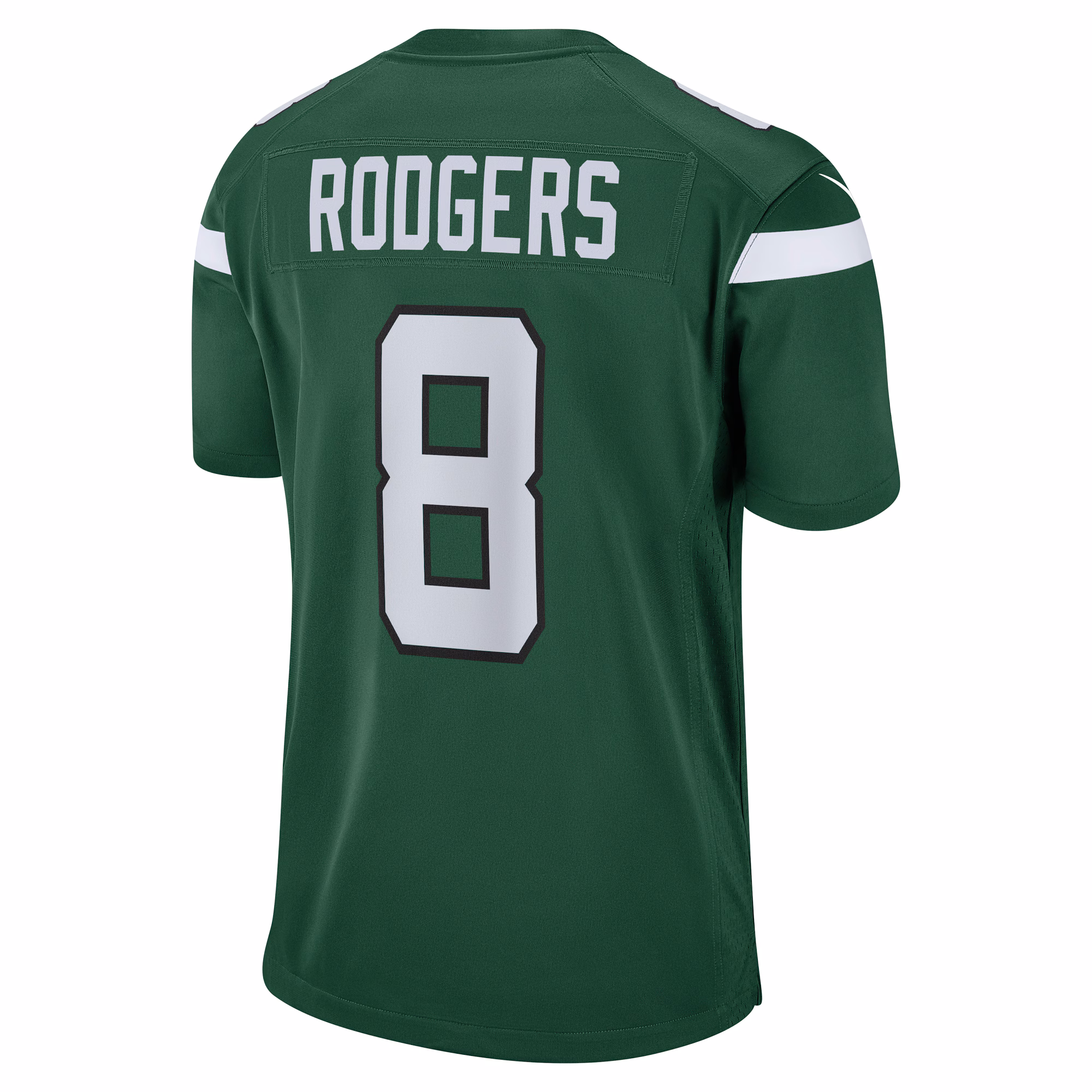 Aaron Rodgers New York Jets Youth Game Jersey - Gotham Green