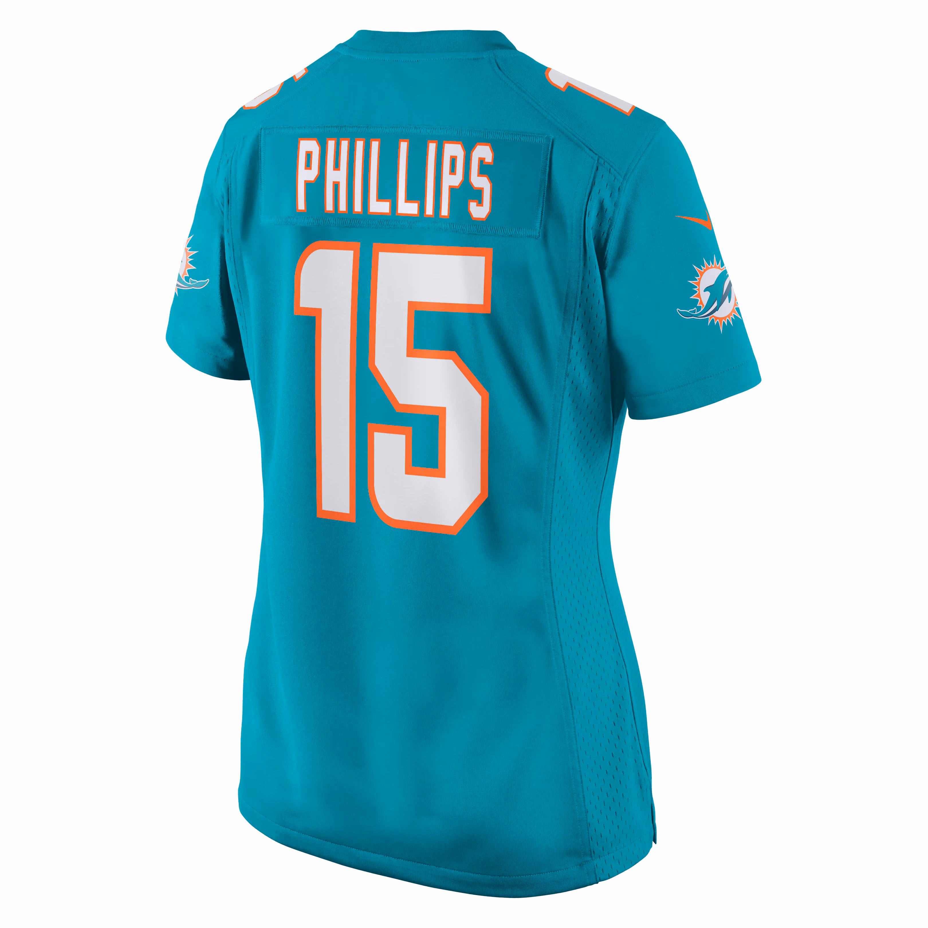 Jaelan Phillips Miami Dolphins Women's Game Player Jersey - Aqua