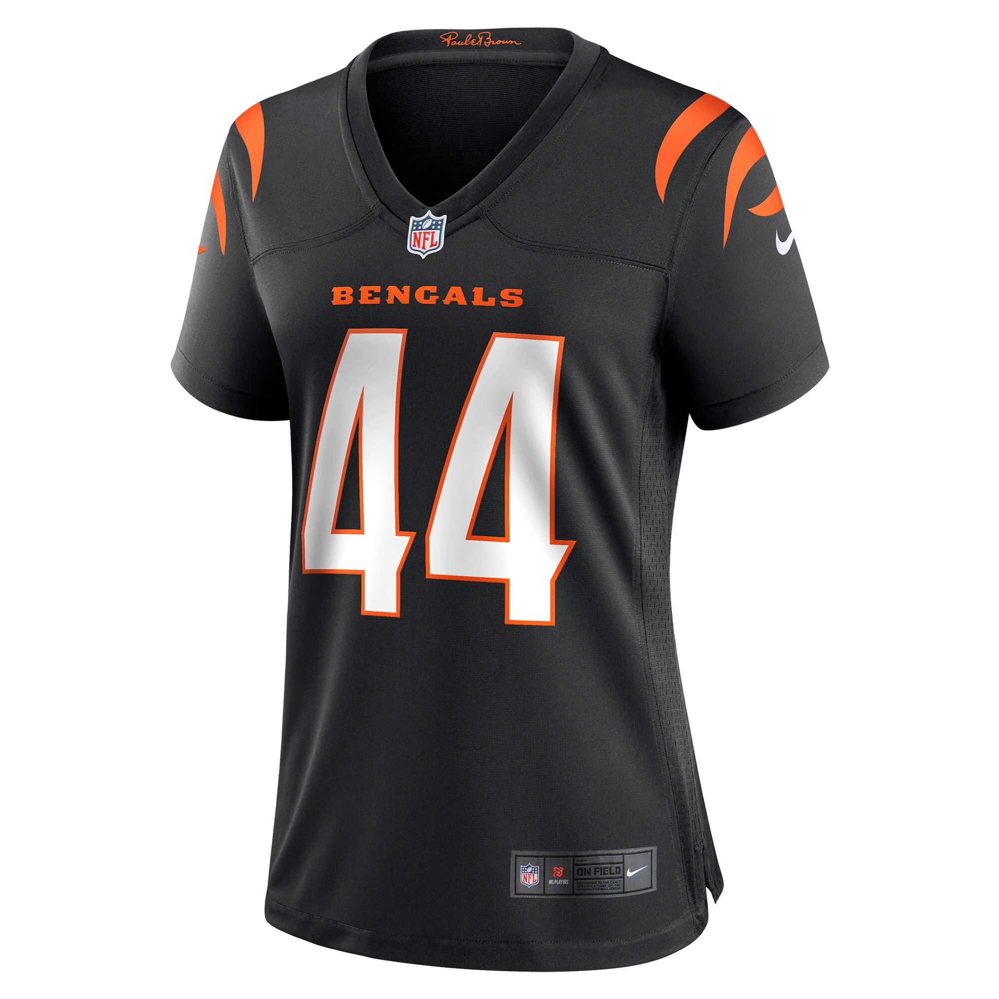 Clay Johnston Cincinnati Bengals  Women's Game Jersey - Black